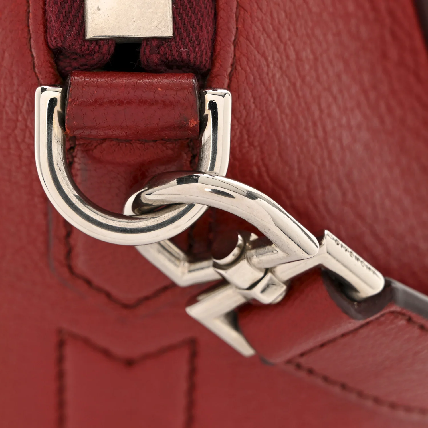 Sugar Goatskin Mini Antigona Red - Image 10