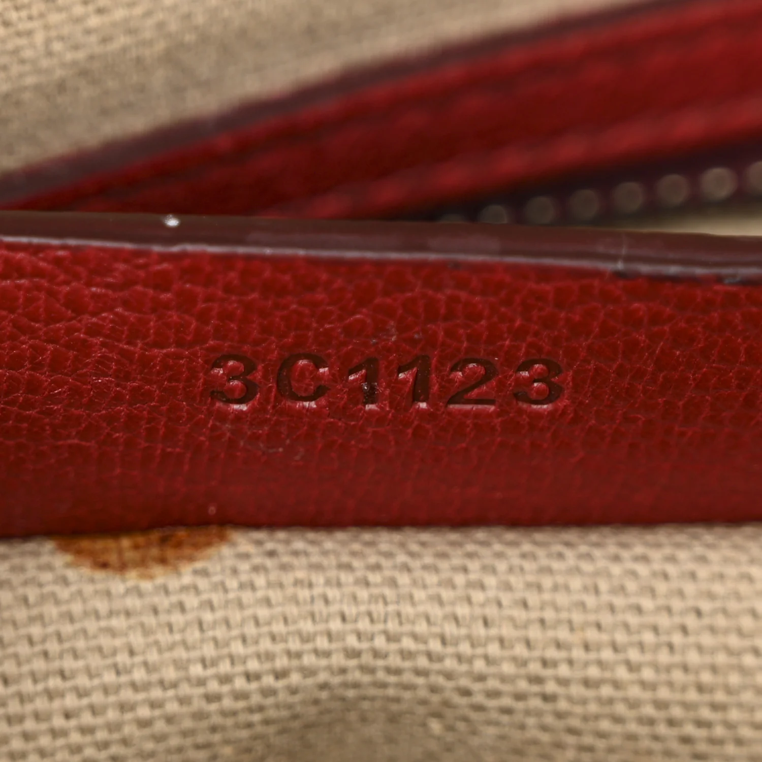 Sugar Goatskin Mini Antigona Red - Image 6