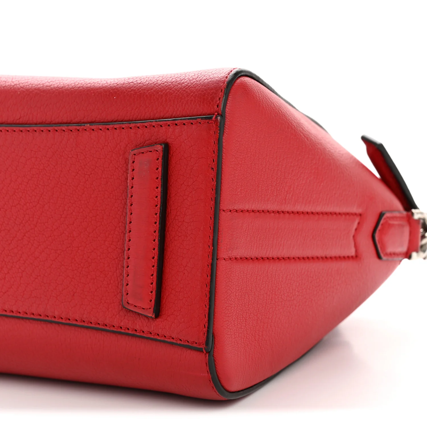 Sugar Goatskin Mini Antigona Red - Image 10