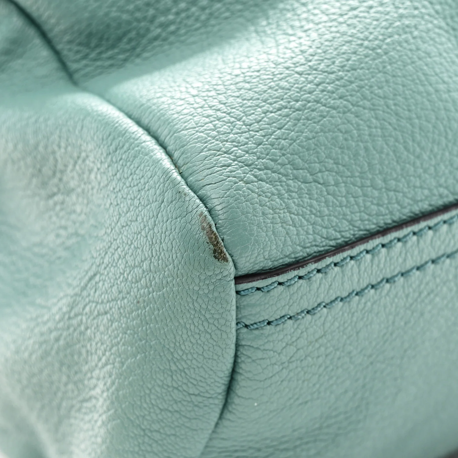 Sugar Goatskin Mini Pandora Aqua - Image 11