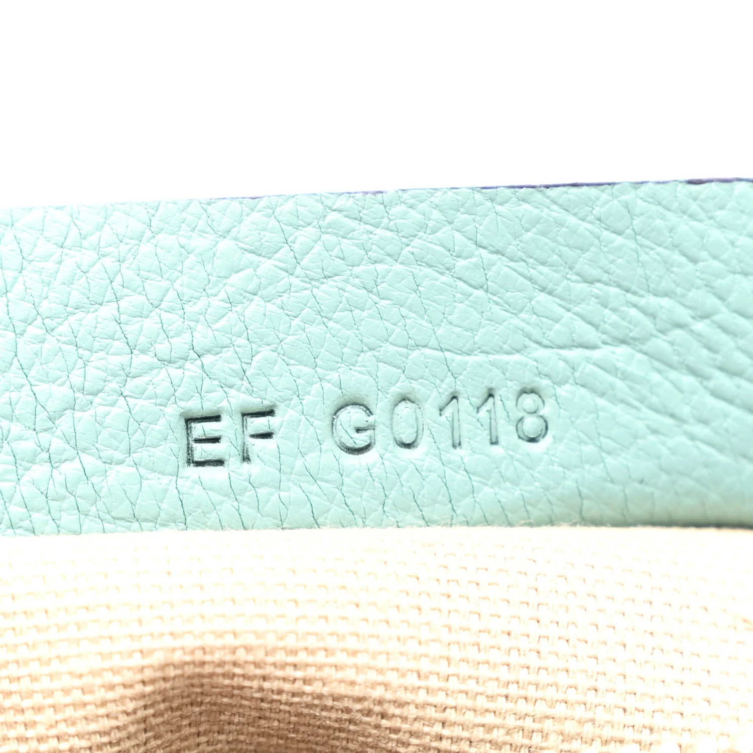 Sugar Goatskin Mini Pandora Aqua - Image 7