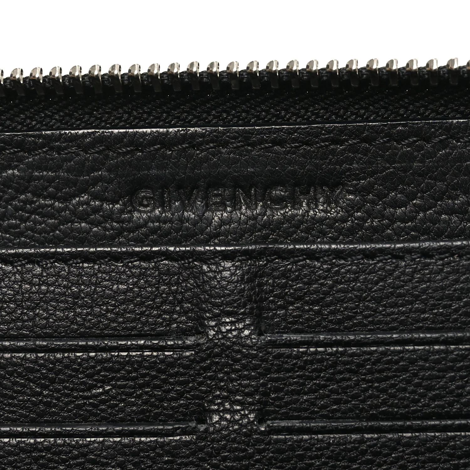 Sugar Goatskin Pandora Zip Around Wallet Black - Image 5