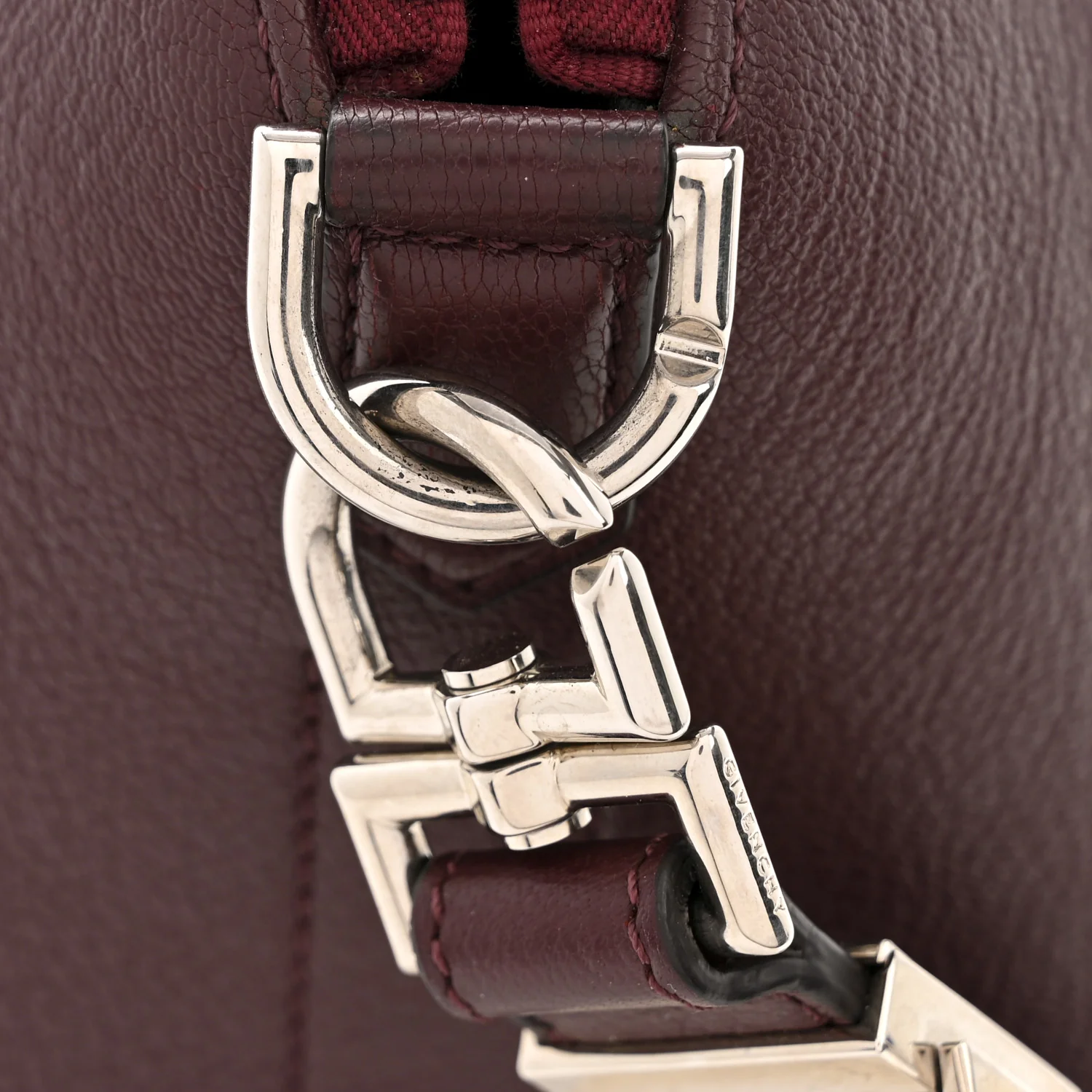 Sugar Goatskin Small Antigona Aubergine - Image 12