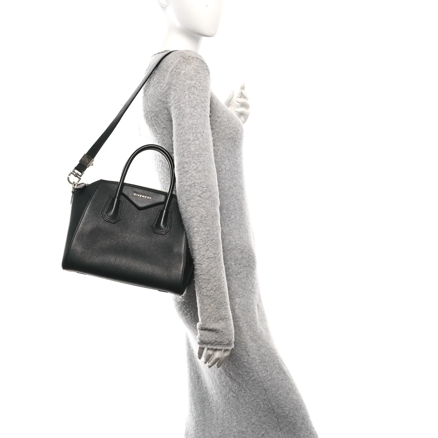 Sugar Goatskin Small Antigona Black - Image 2