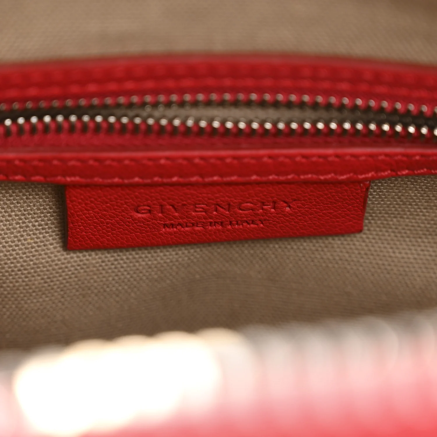 Sugar Goatskin Small Antigona Medium Red - Image 6