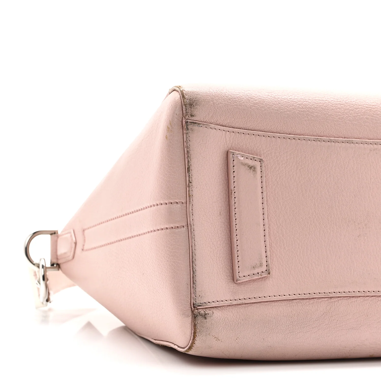 Sugar Goatskin Small Antigona Pale Pink - Image 9