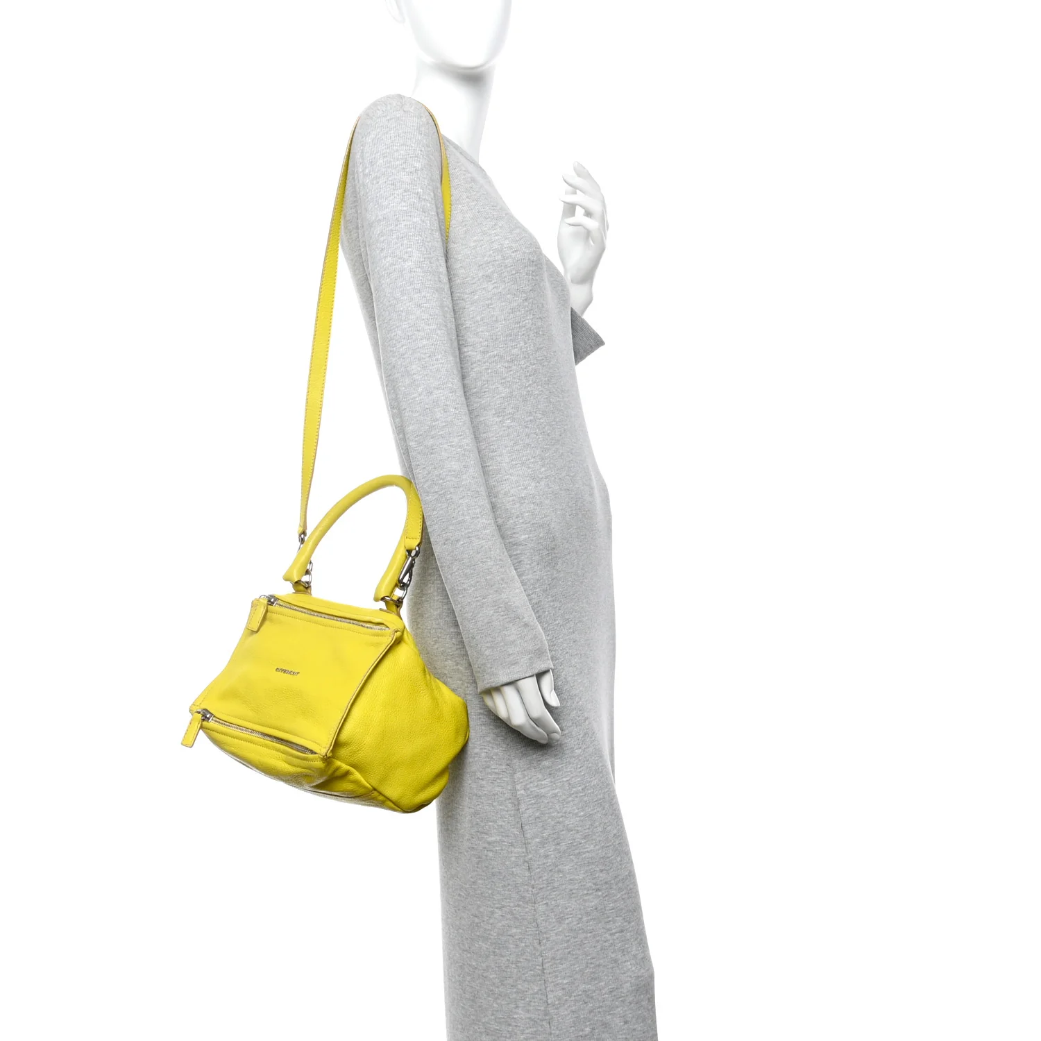 Sugar Goatskin Small Pandora Yellow - Image 2