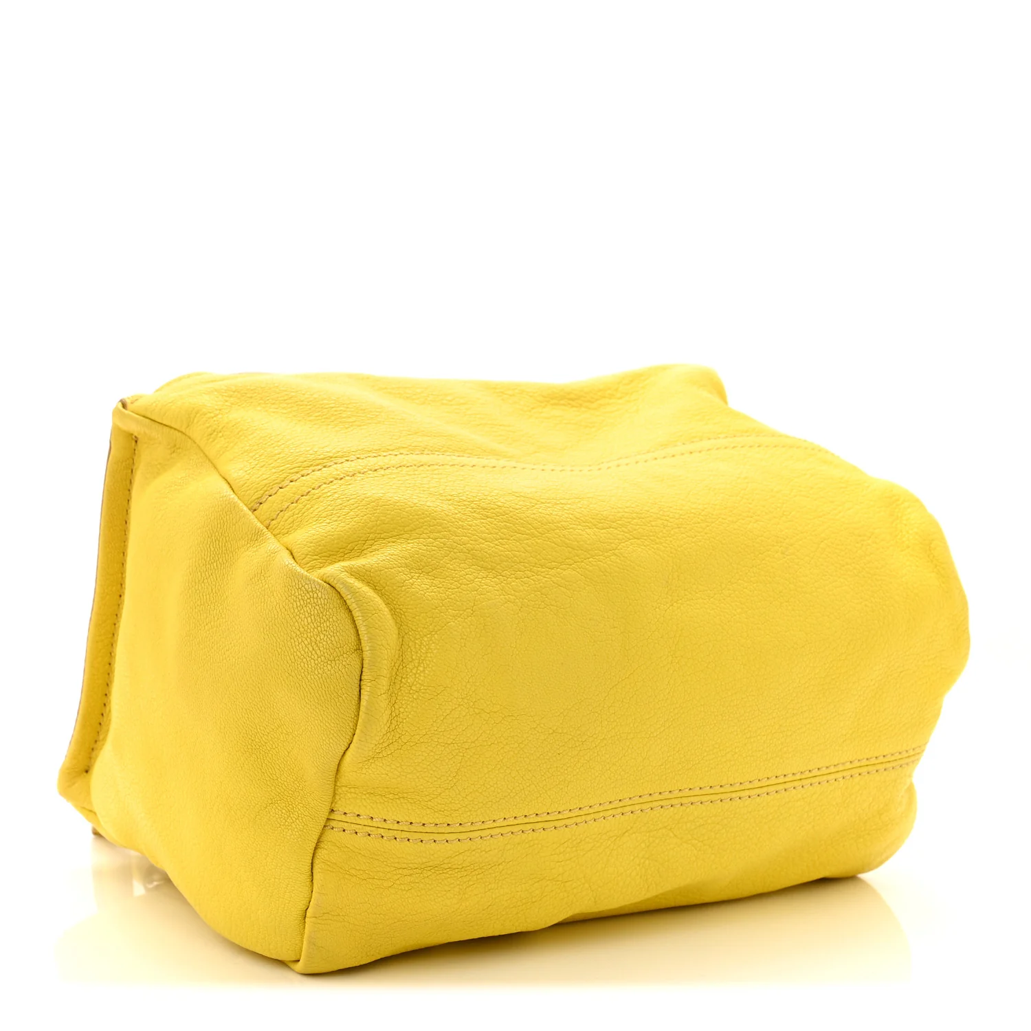 Sugar Goatskin Small Pandora Yellow - Image 4