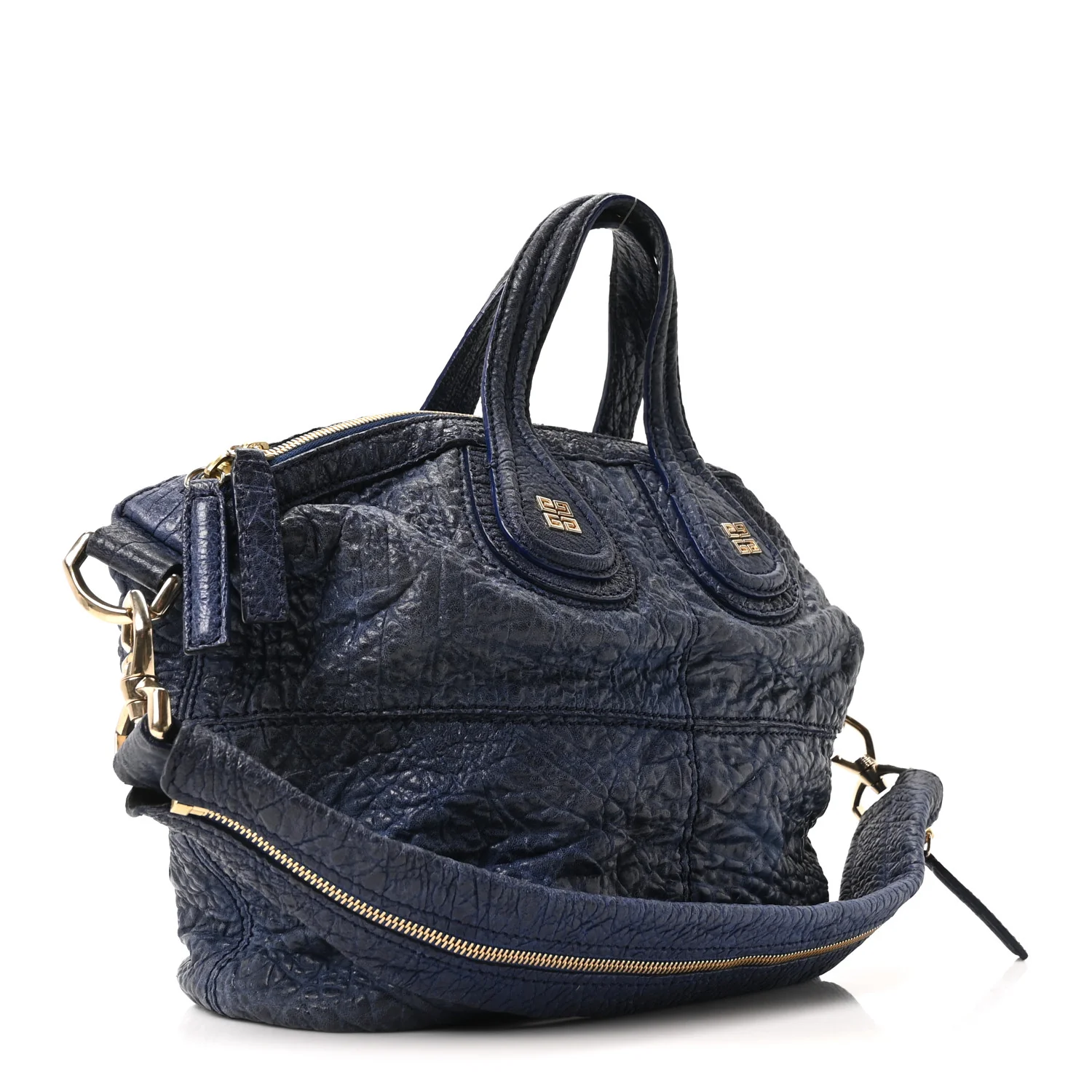 Tumbled Sheepskin Small Nightingale Navy - Image 3