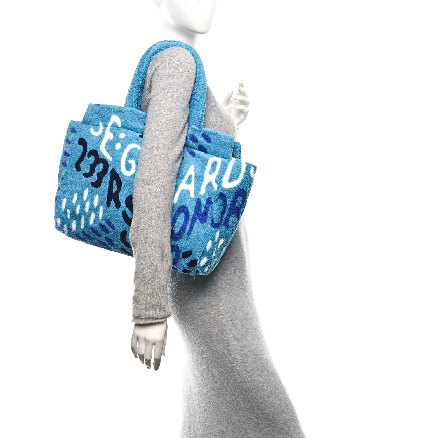 Eponge Terry Bag PM Turquoise - Image 2