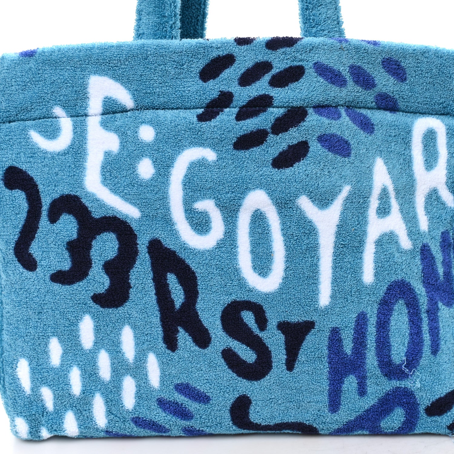 Eponge Terry Bag PM Turquoise - Image 8
