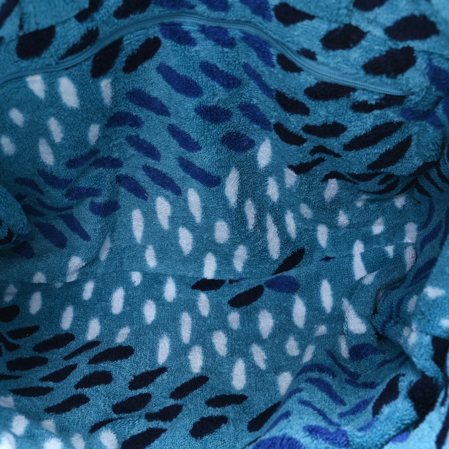 Eponge Terry Beach Bag Turquoise - Image 5