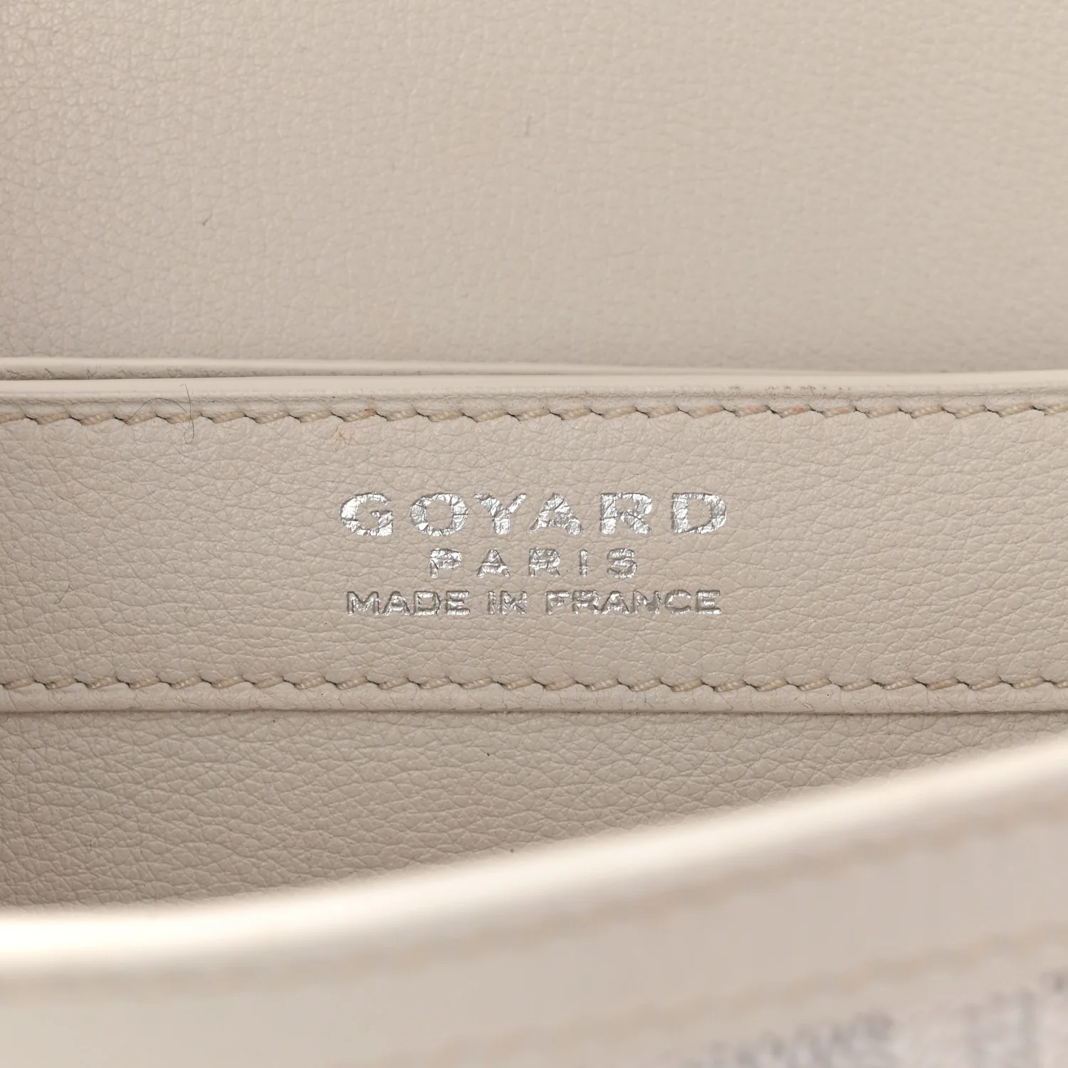 Goyardine 233 PM Shoulder Bag White - Image 6
