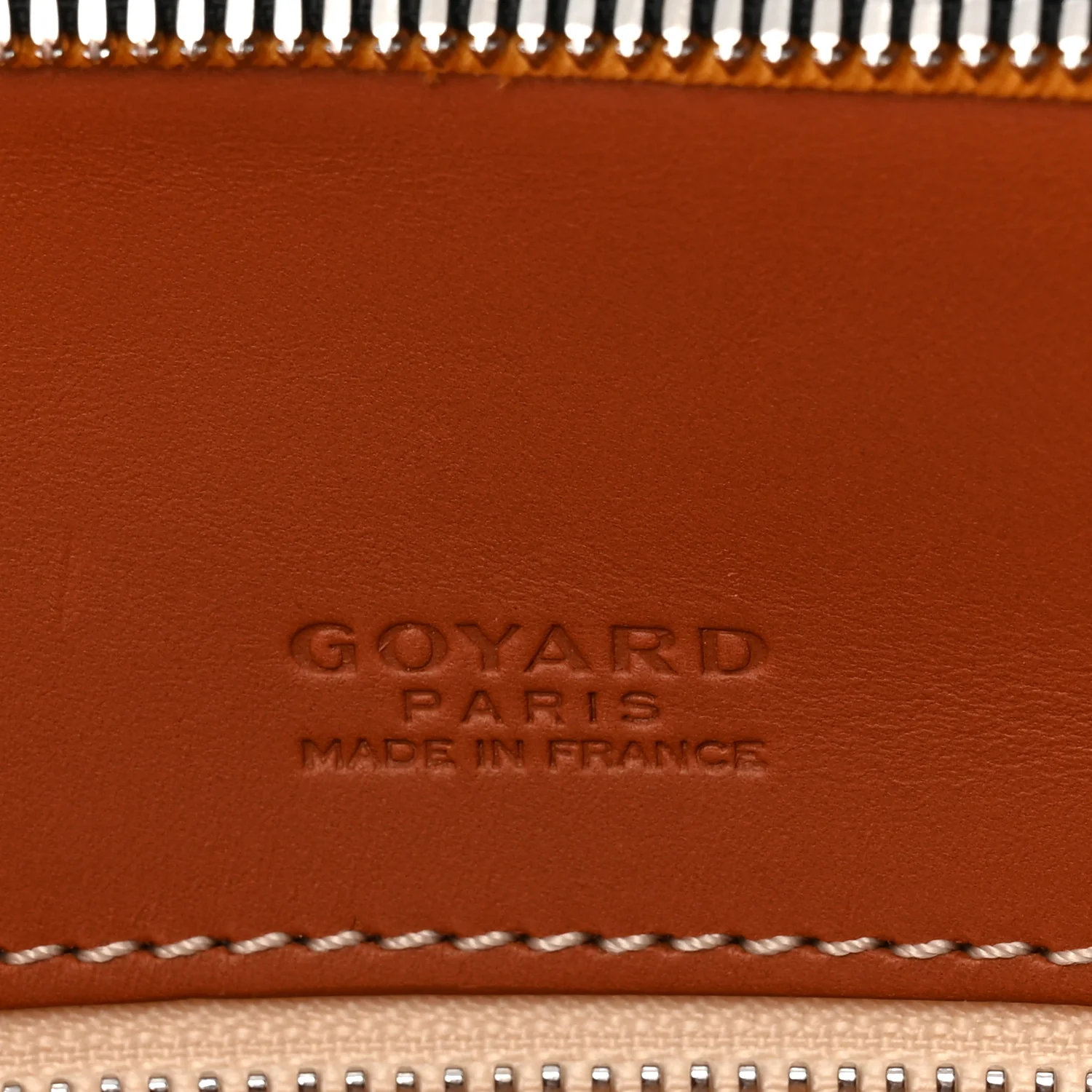 Goyardine Ambassade MM Briefcase Black Gold - Image 10