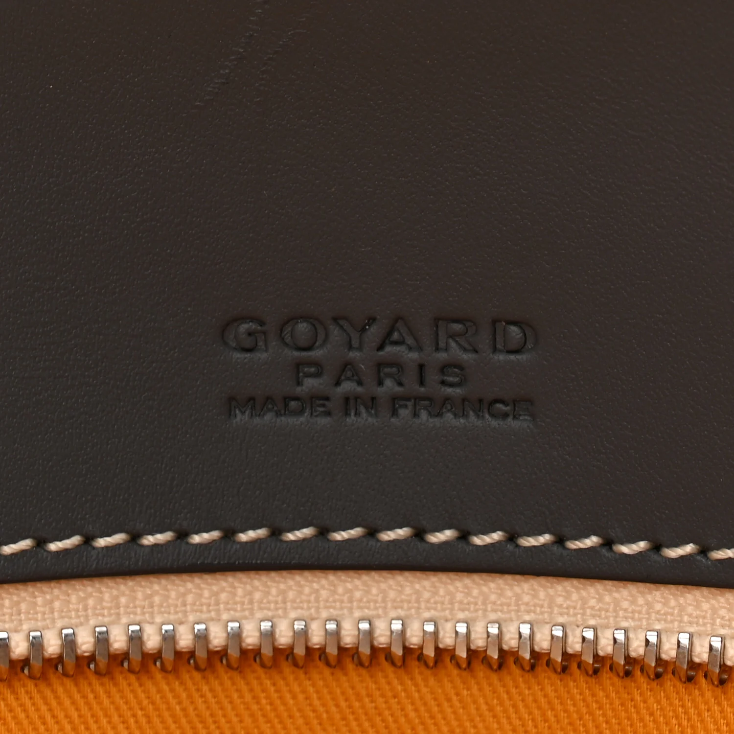 Goyardine Ambassade MM Briefcase Grey - Image 11