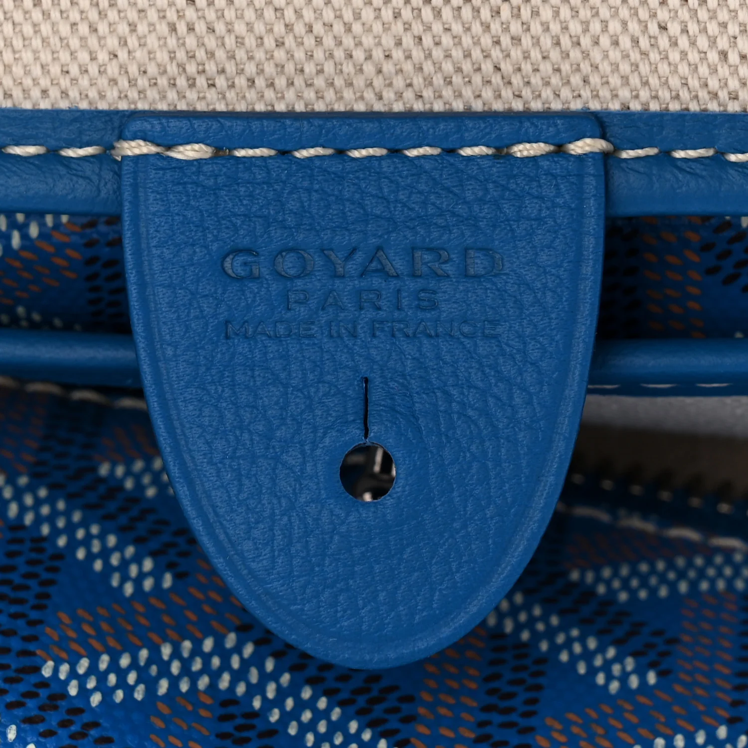 Goyardine Artois MM Blue - Image 6
