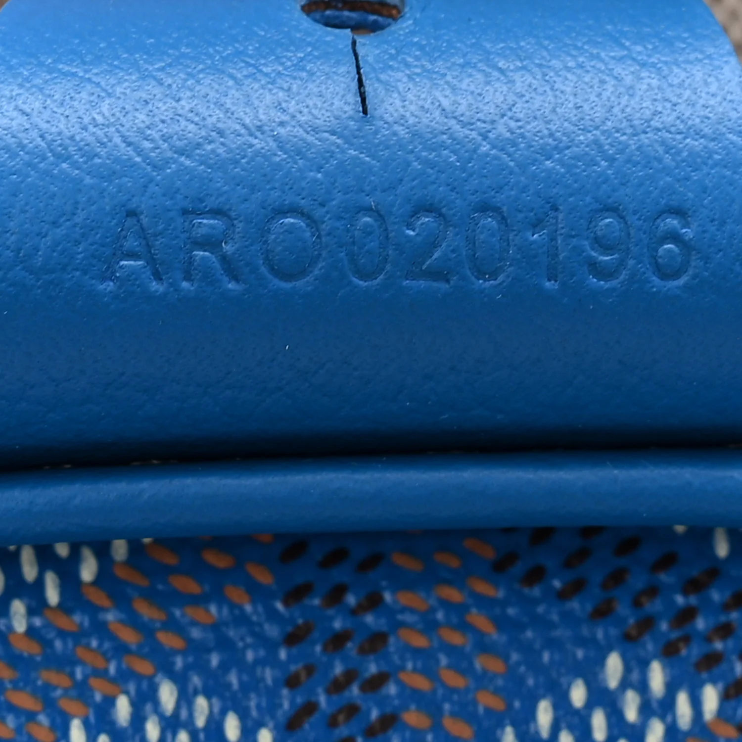Goyardine Artois MM Blue - Image 7