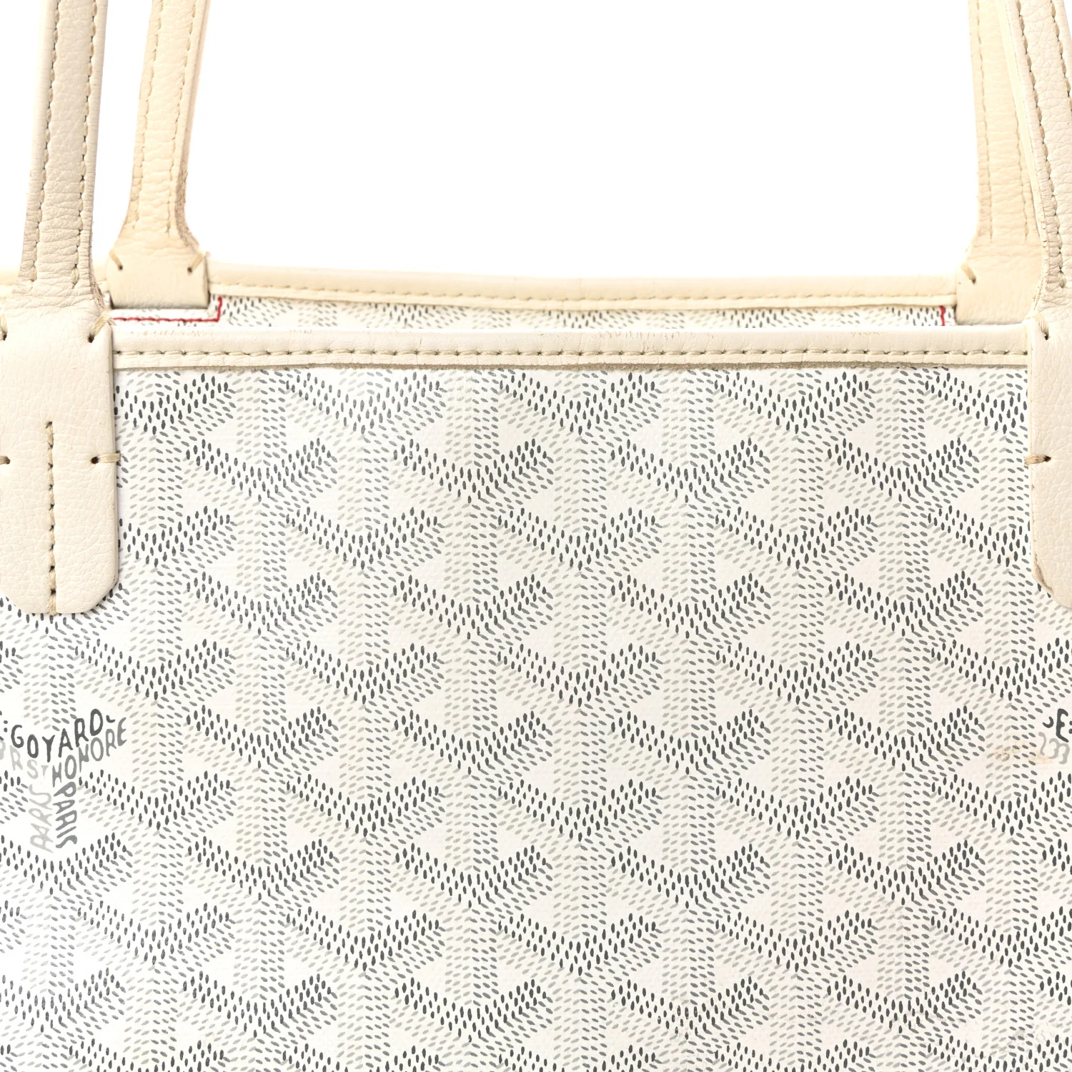Goyardine Artois MM White - Image 6