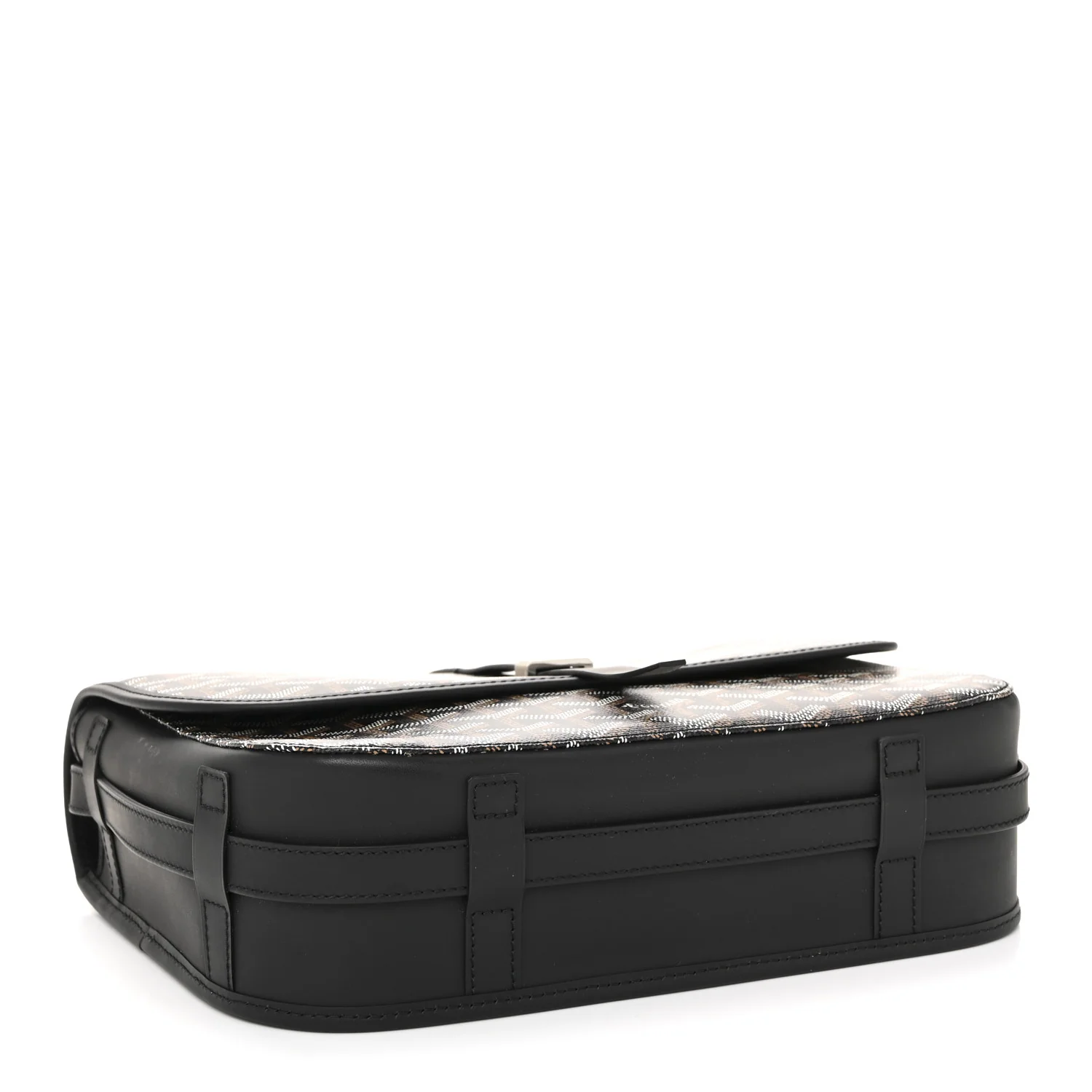 Goyardine Belvedere II MM Messenger Bag Black - Image 4
