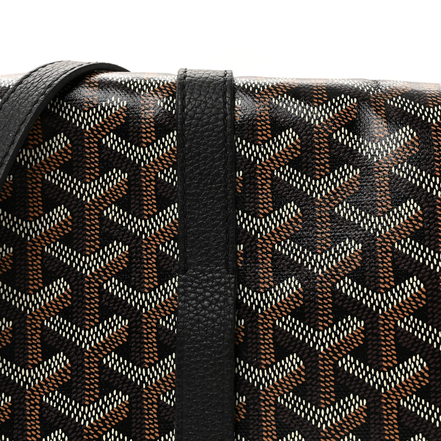 Goyardine Belvedere II MM Messenger Bag Black - Image 7