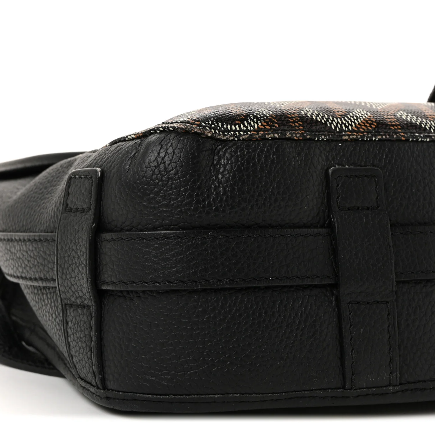 Goyardine Belvedere II MM Messenger Bag Black - Image 8