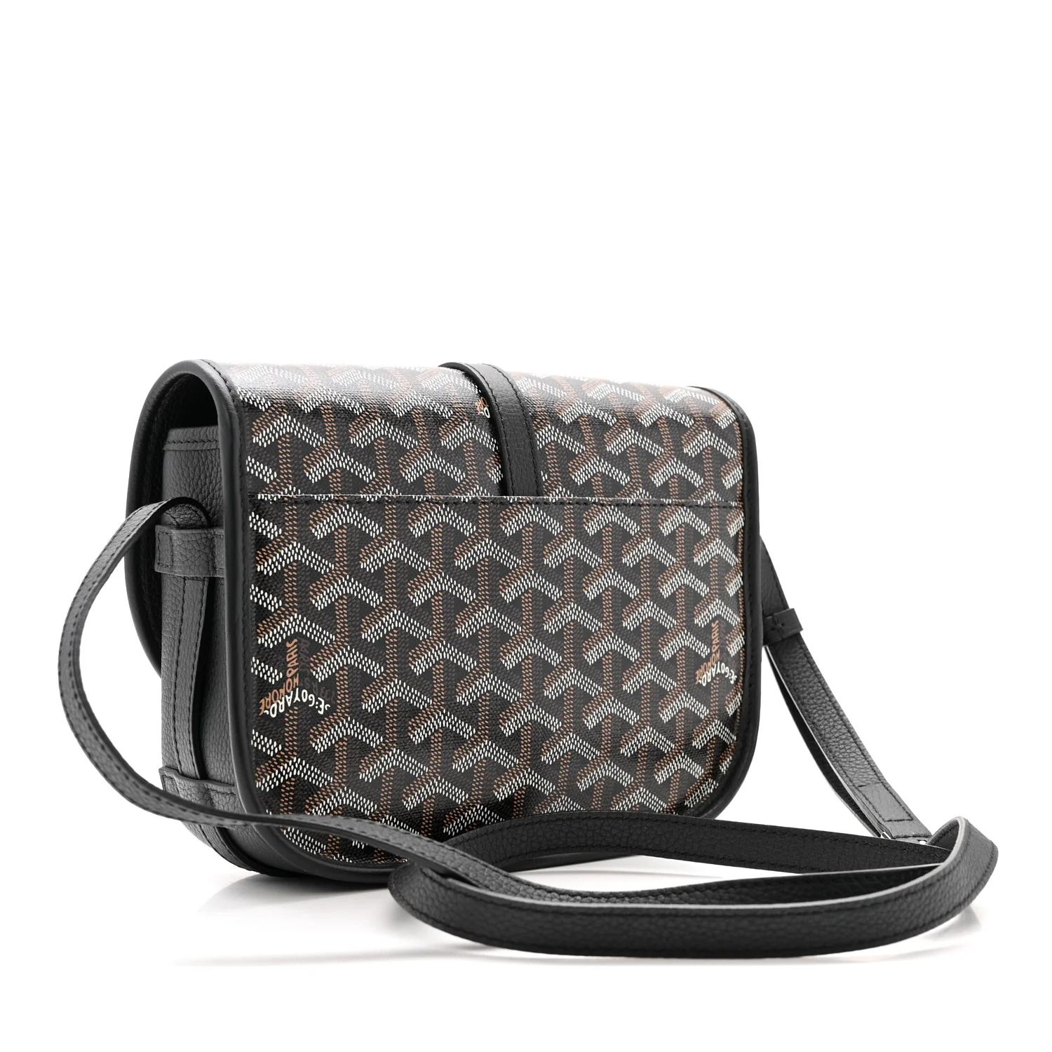 Goyardine Belvedere II PM Messenger Bag Black - Image 3