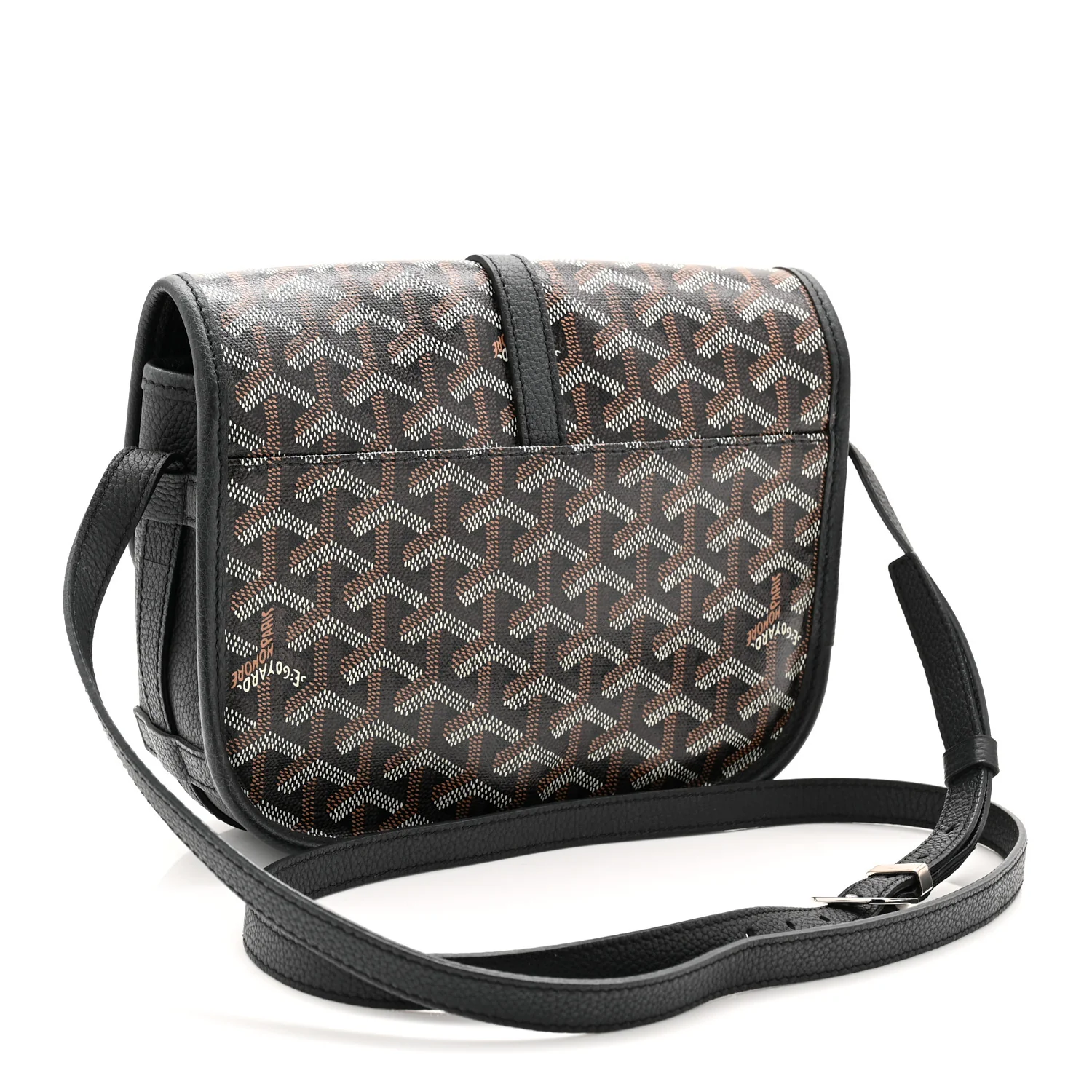 Goyardine Belvedere II PM Messenger Bag Black - Image 3