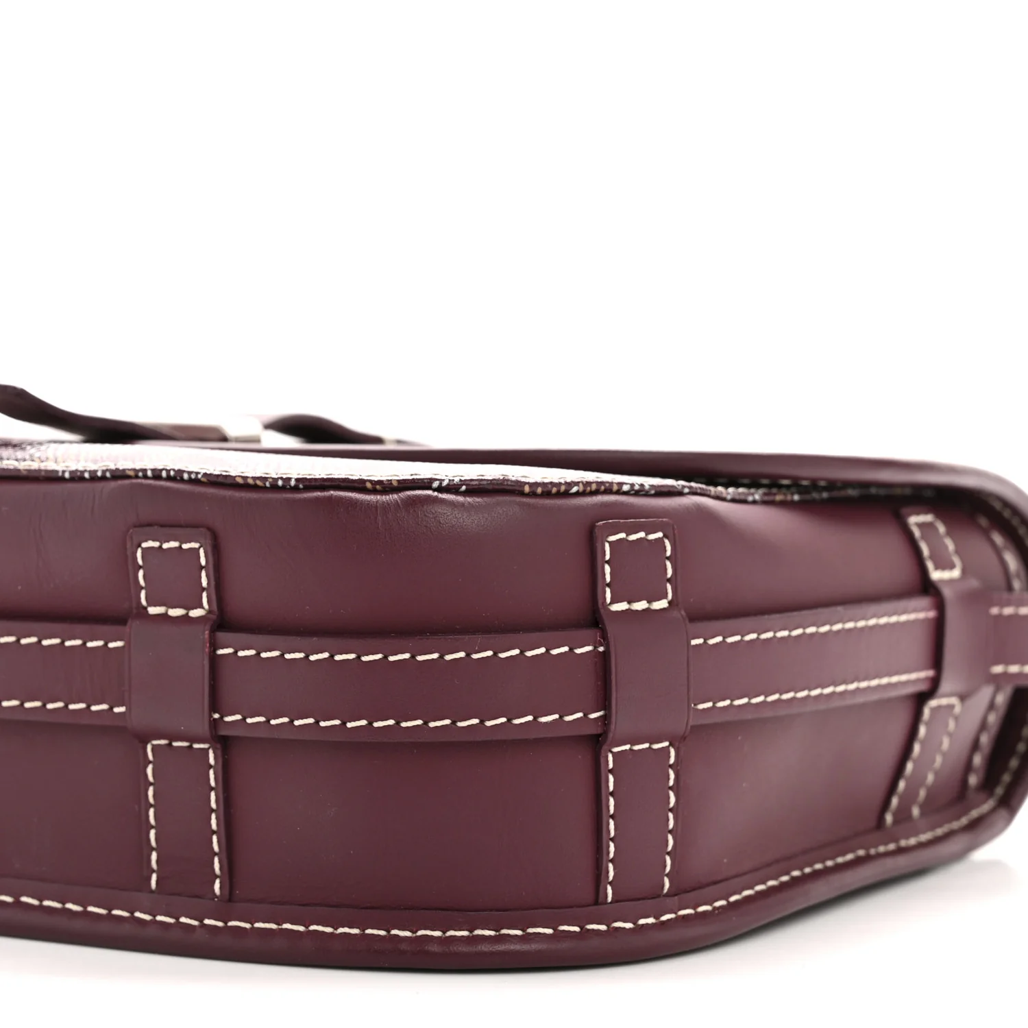 Goyardine Belvedere II PM Messenger Bag Bordeaux - Image 9