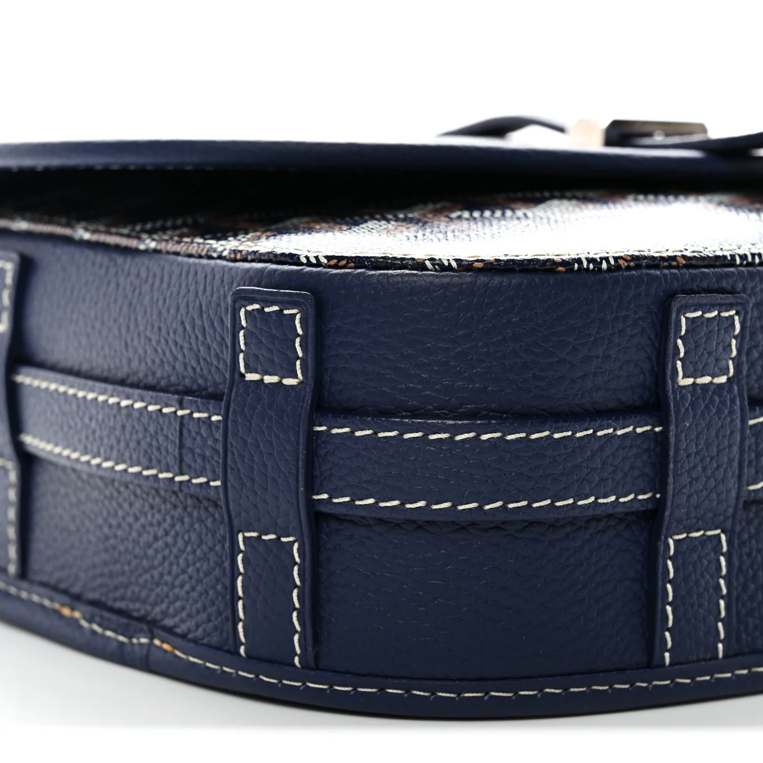 Goyardine Belvedere II PM Messenger Bag Navy - Image 8