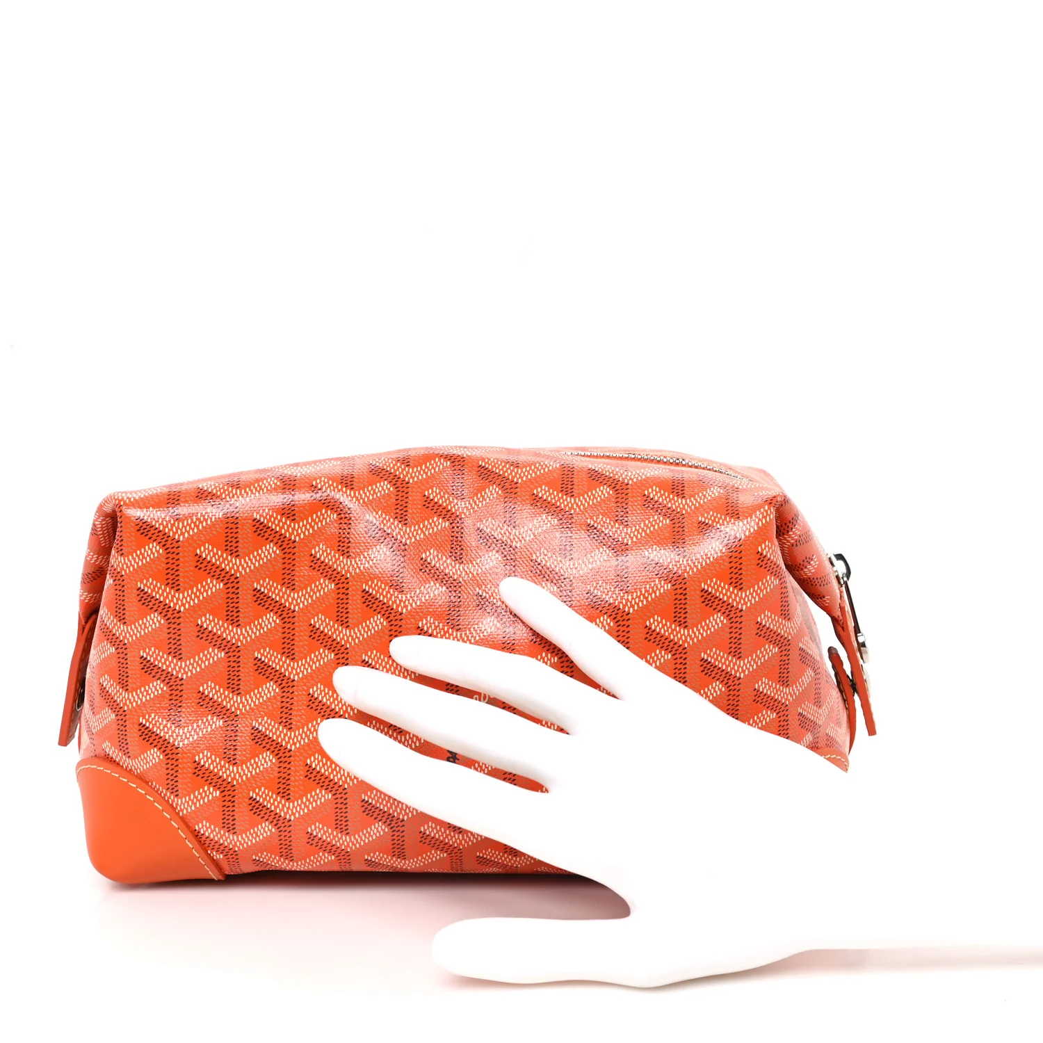 Goyardine Boeing 25 Trousse de Toilette Orange - Image 2