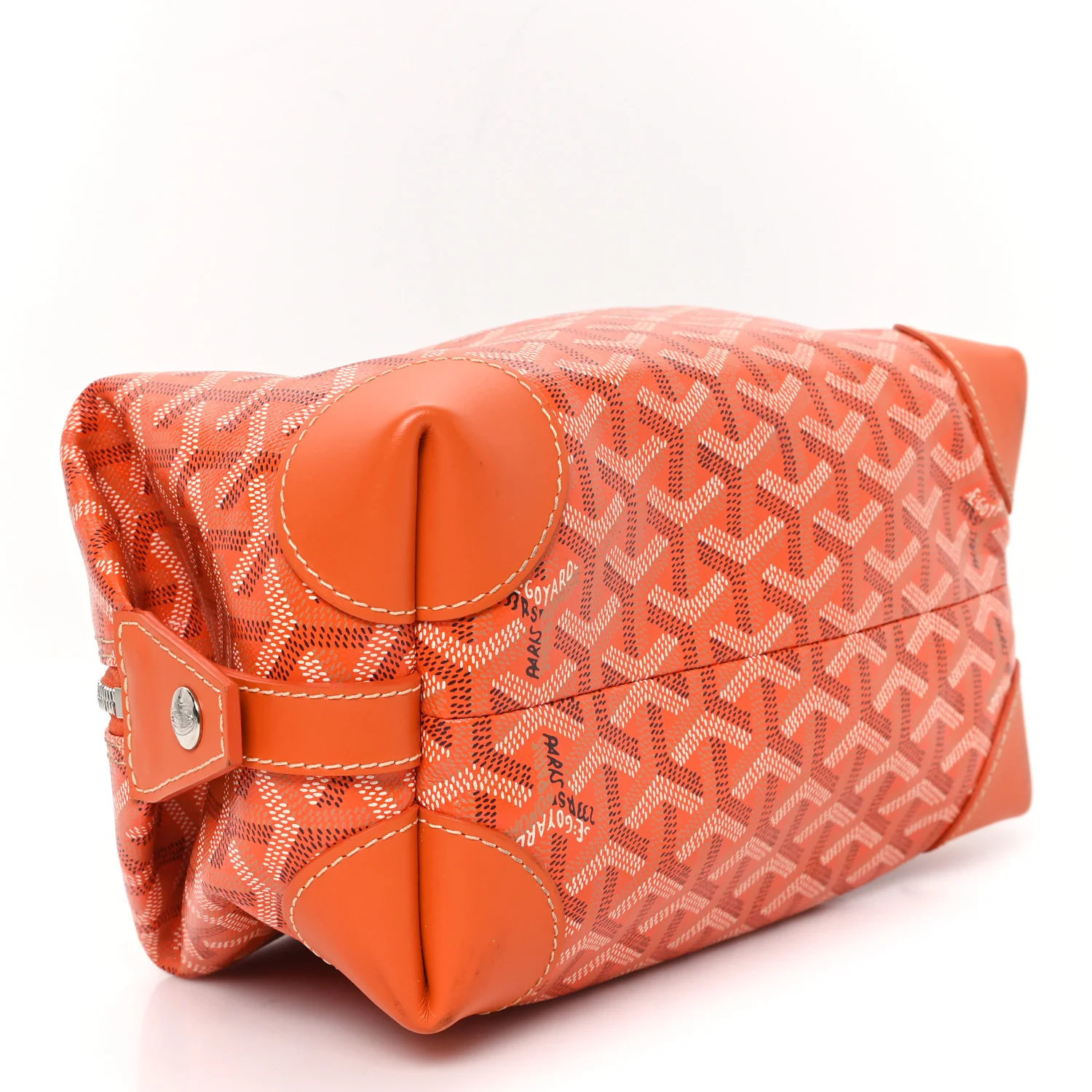 Goyardine Boeing 25 Trousse de Toilette Orange - Image 4