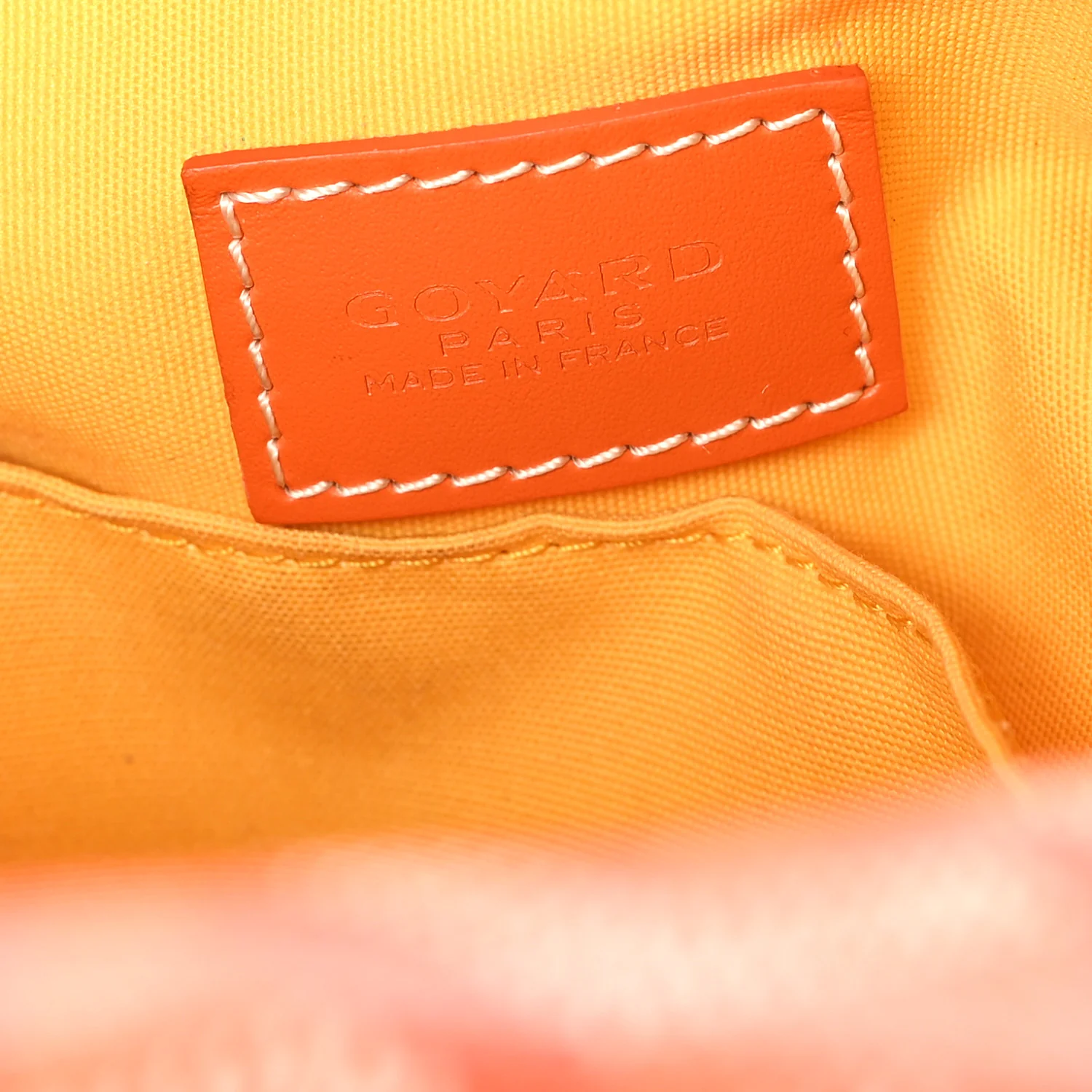 Goyardine Boeing 25 Trousse de Toilette Orange - Image 6