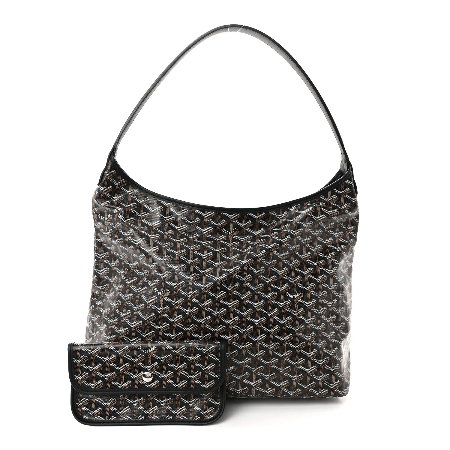 Goyardine Boheme Hobo Black - Image 3