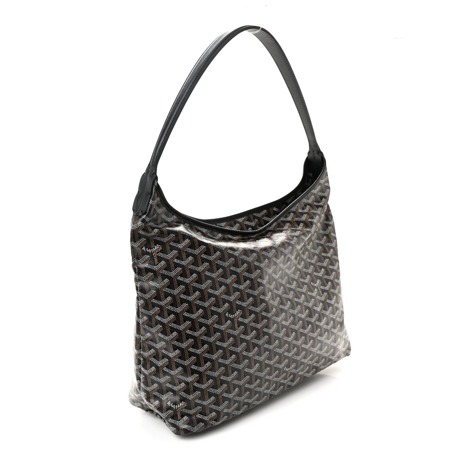 Goyardine Boheme Hobo Black - Image 4