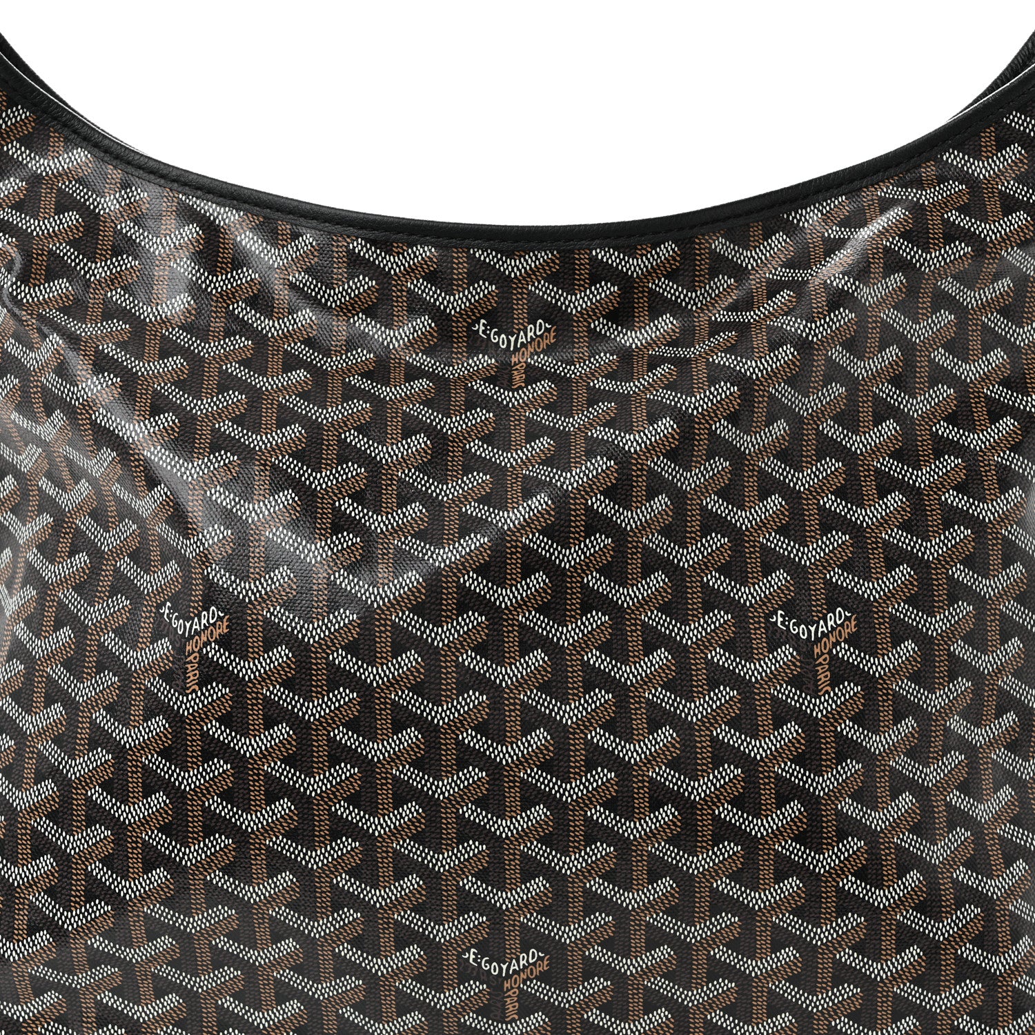 Goyardine Boheme Hobo Black - Image 9