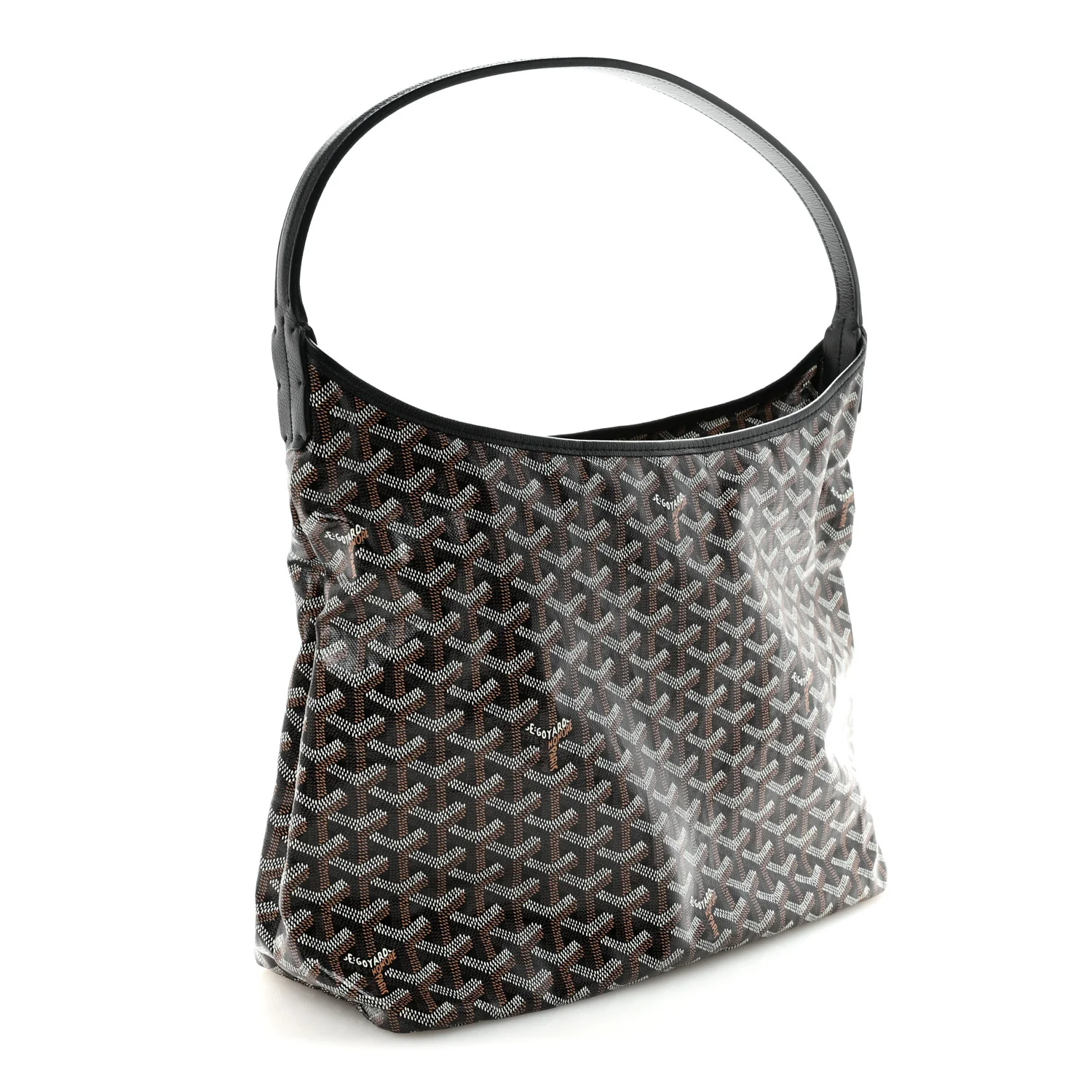 Goyardine Boheme Hobo Black - Image 4