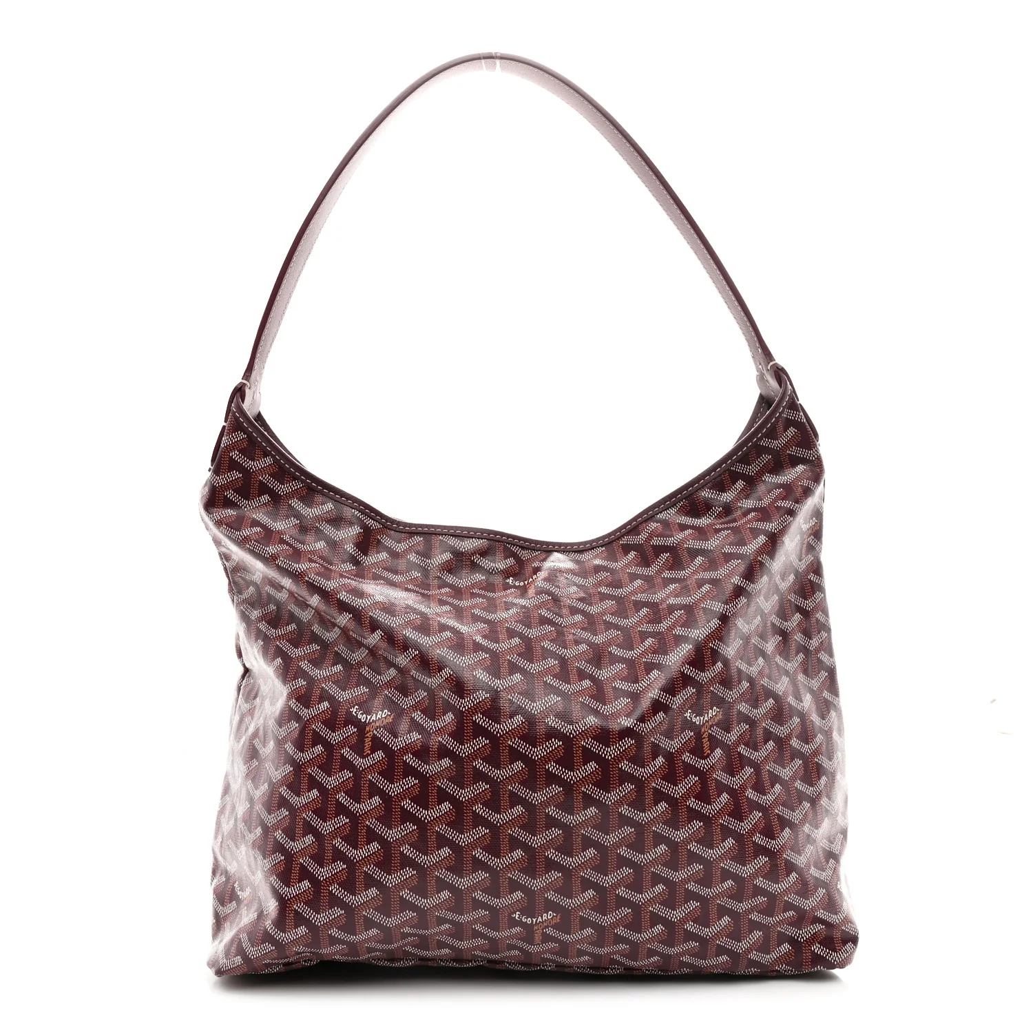 Goyardine Boheme Hobo Burgundy