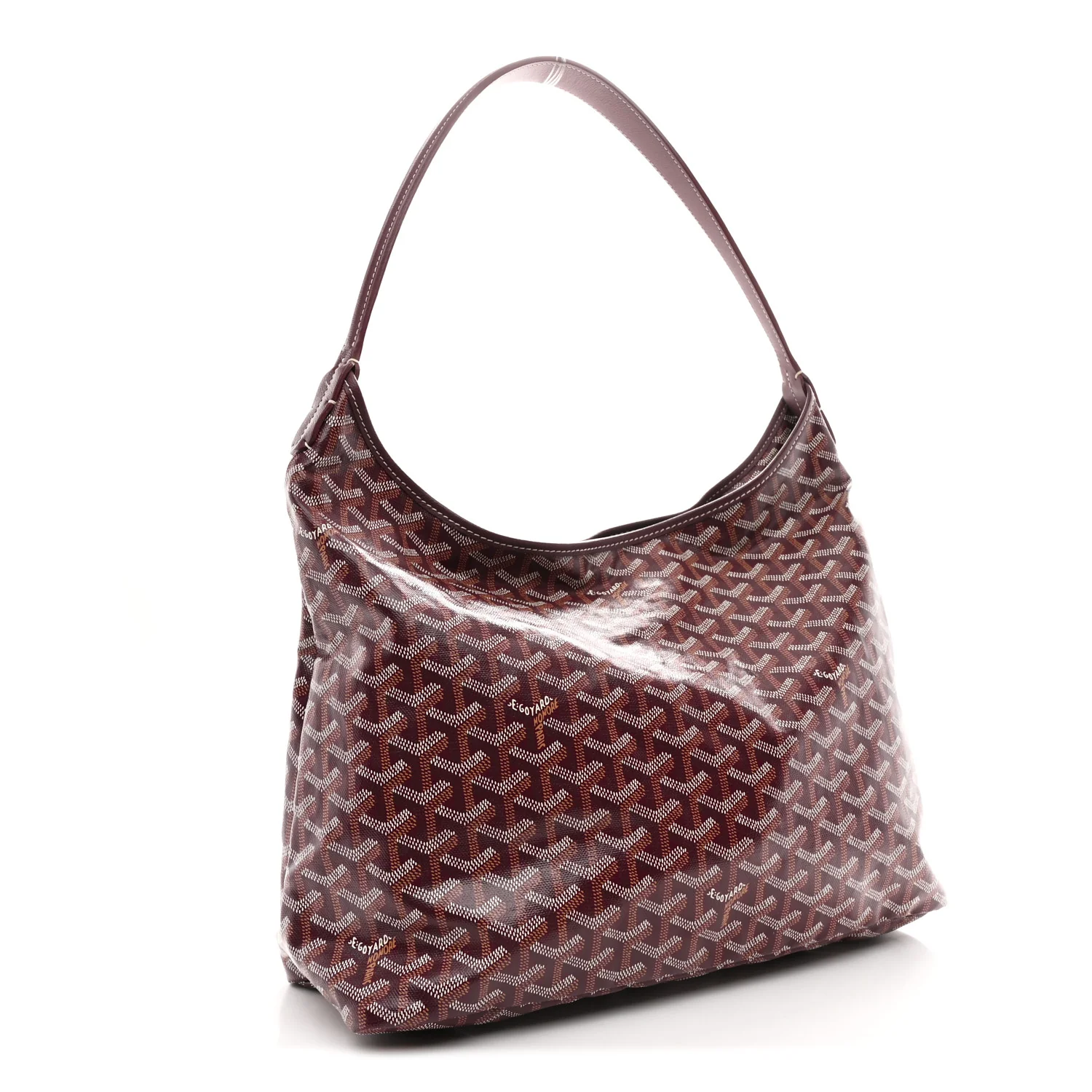 Goyardine Boheme Hobo Burgundy - Image 4