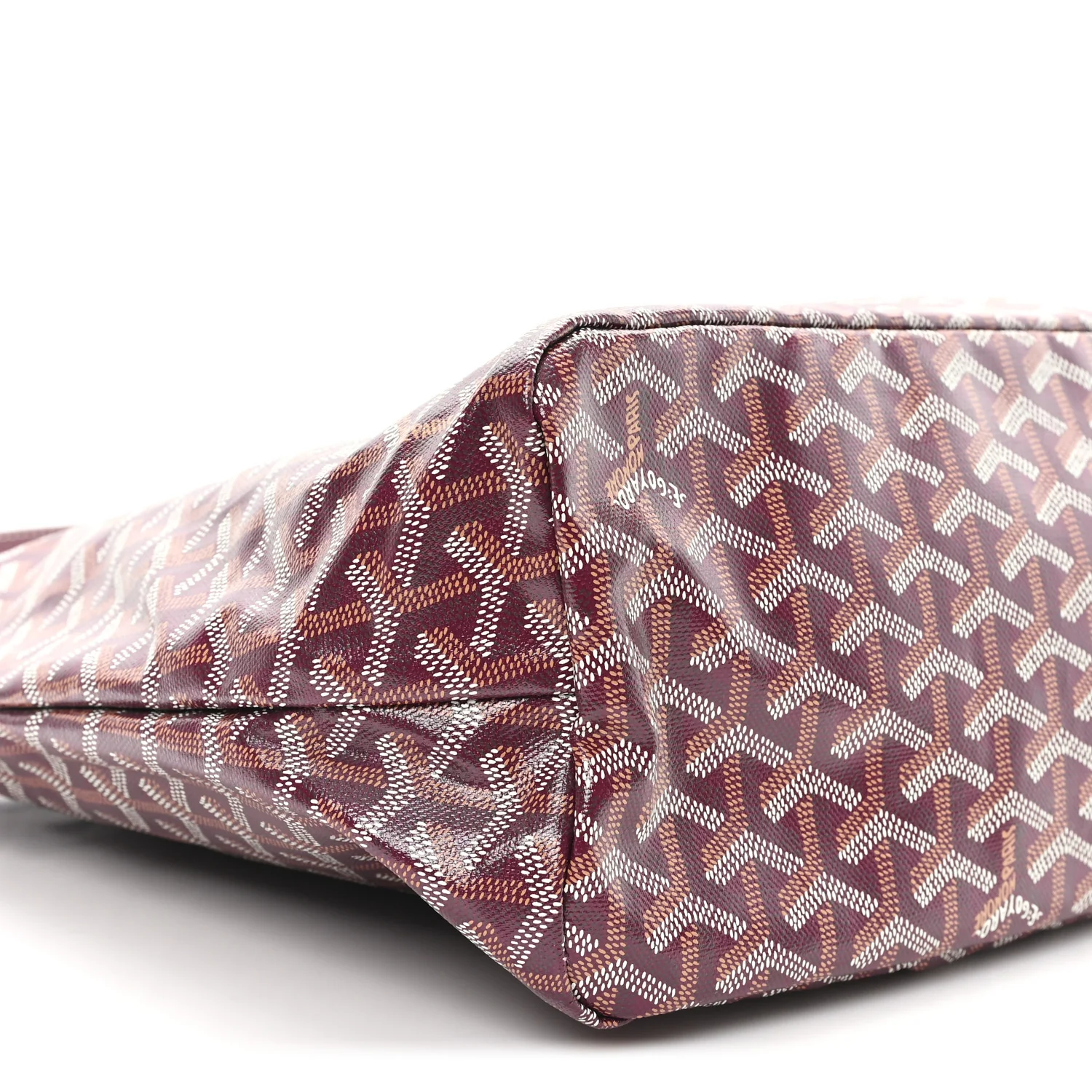 Goyardine Boheme Hobo Burgundy - Image 10