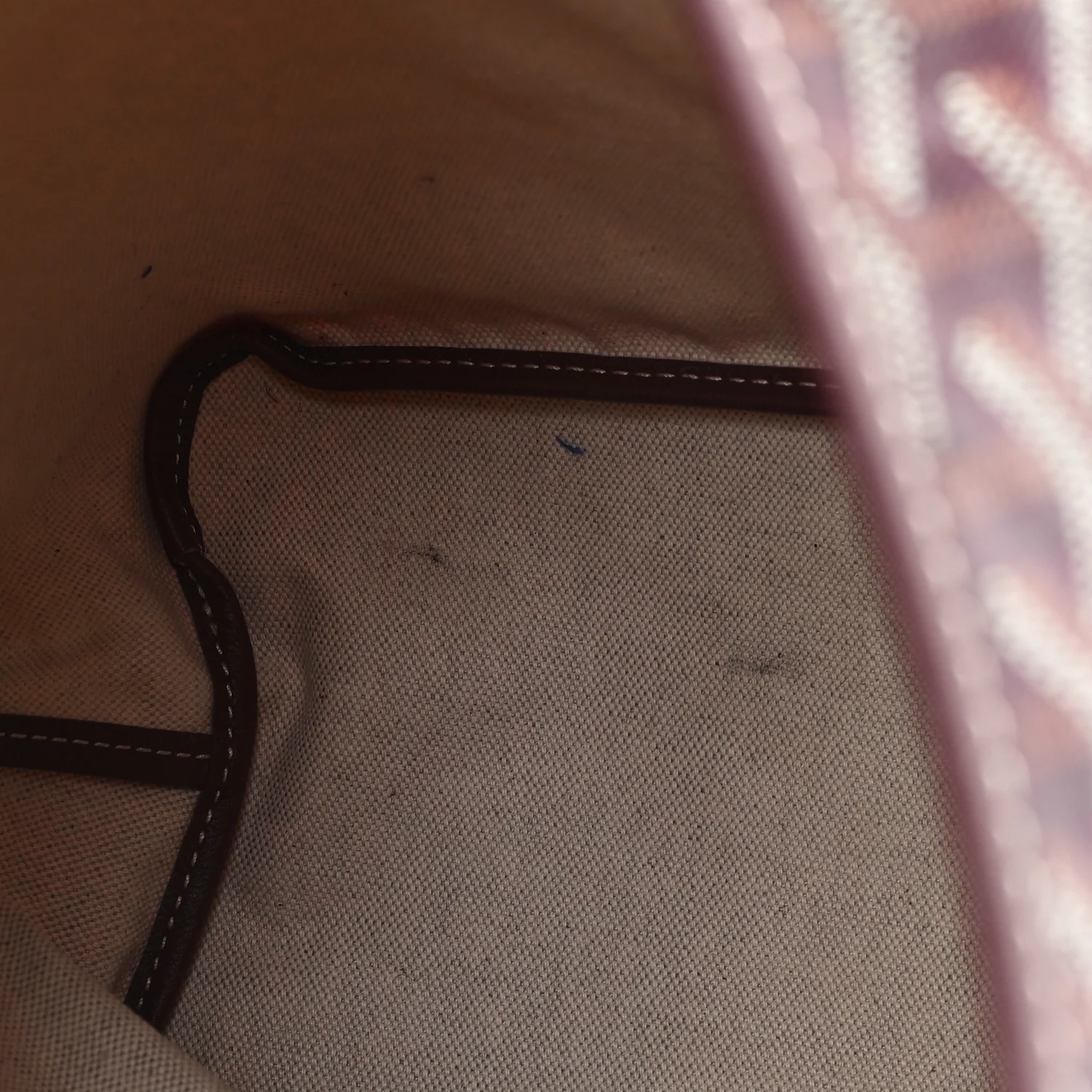 Goyardine Boheme Hobo Burgundy - Image 12