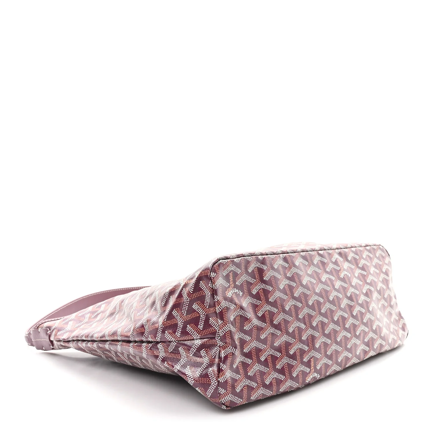 Goyardine Boheme Hobo Burgundy - Image 5