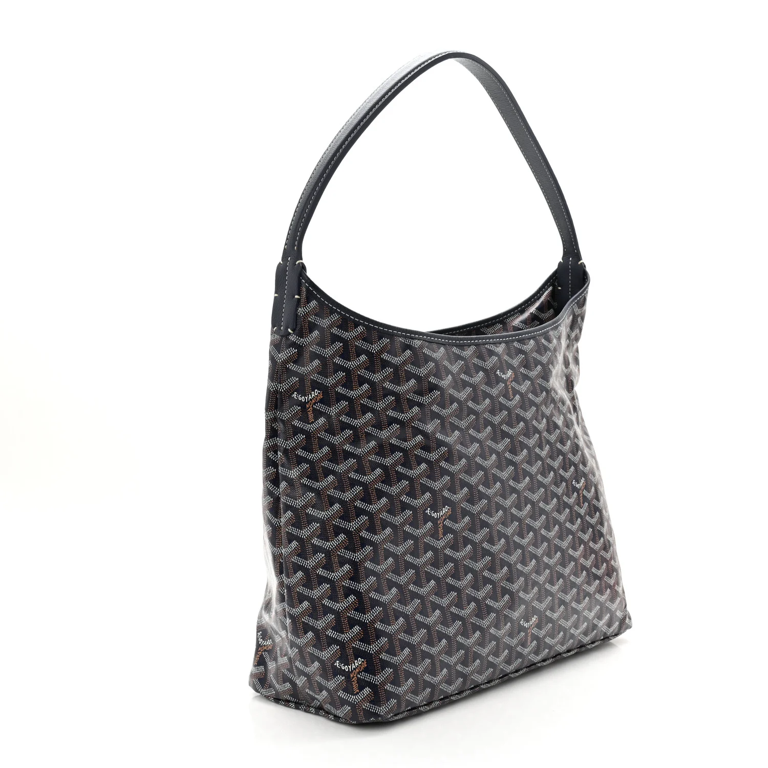 Goyardine Boheme Hobo Navy Blue - Image 4