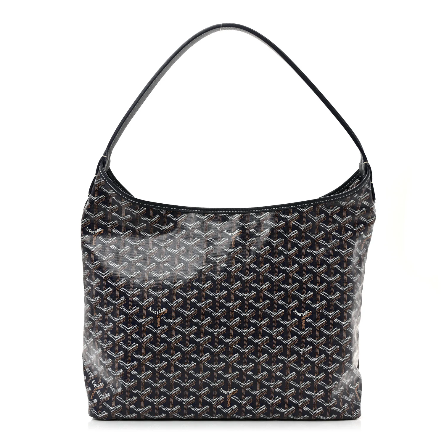 Goyardine Boheme Hobo Navy Blue
