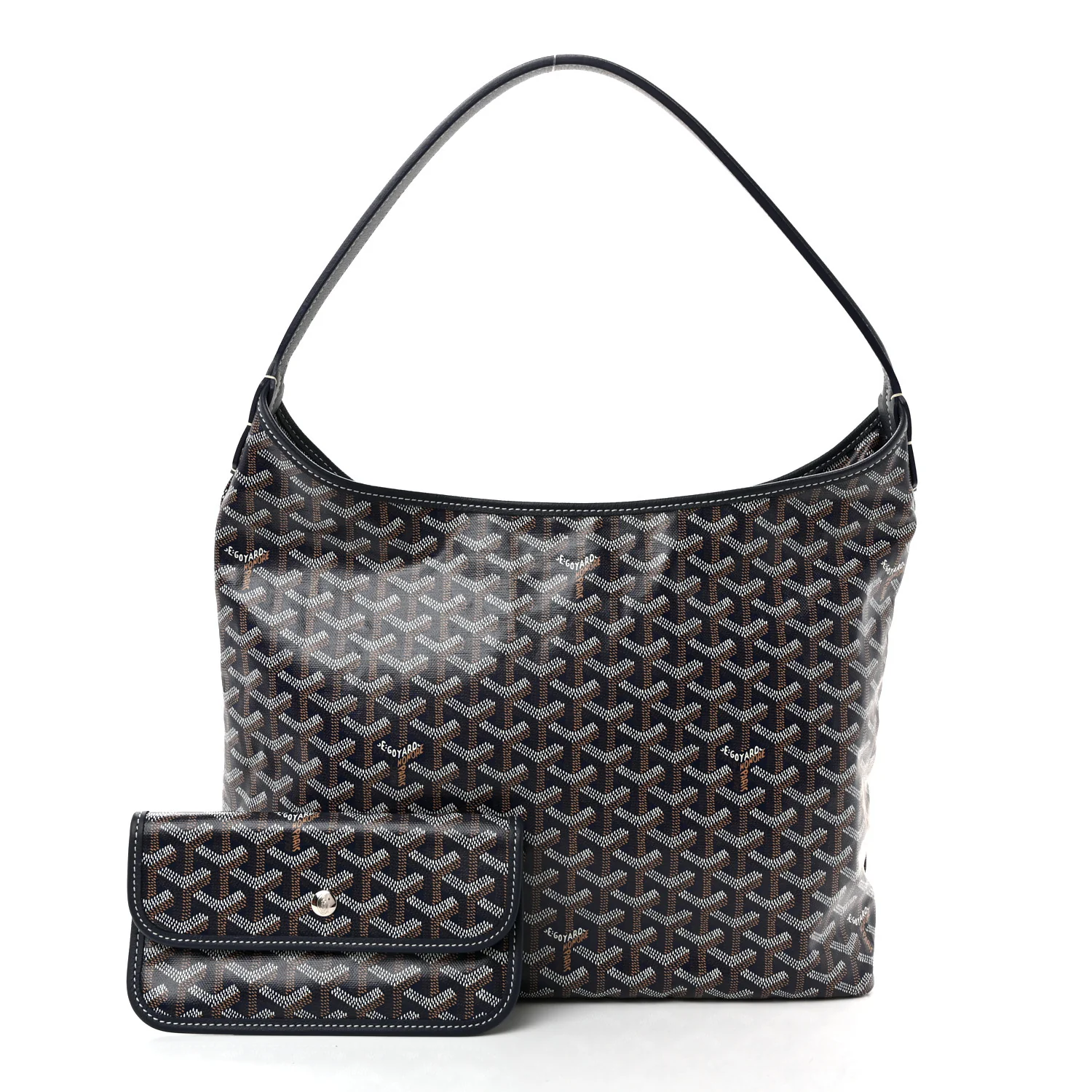 Goyardine Boheme Hobo Navy Blue - Image 4