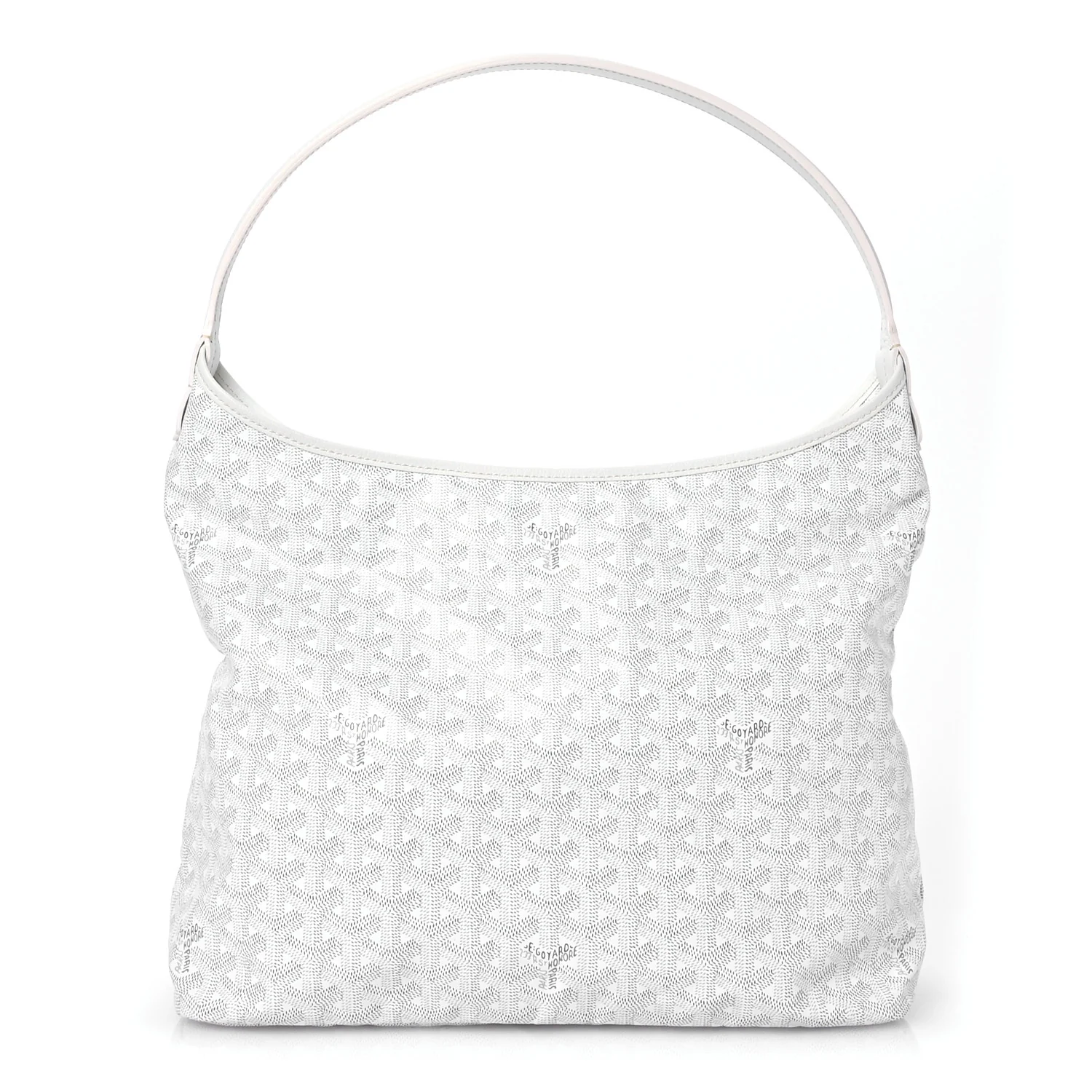 Goyardine Boheme Hobo White