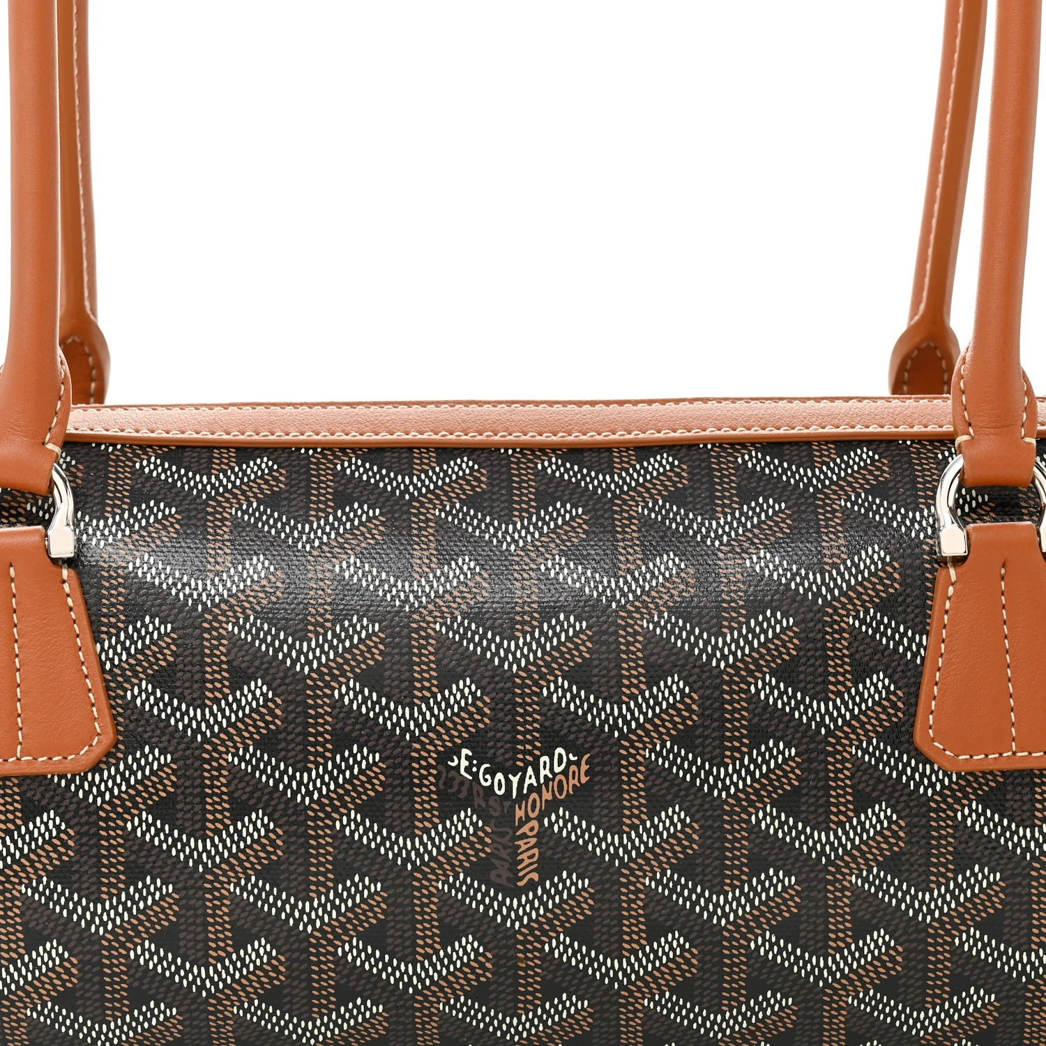 Goyardine Bonbonnière Bag Black Gold - Image 8