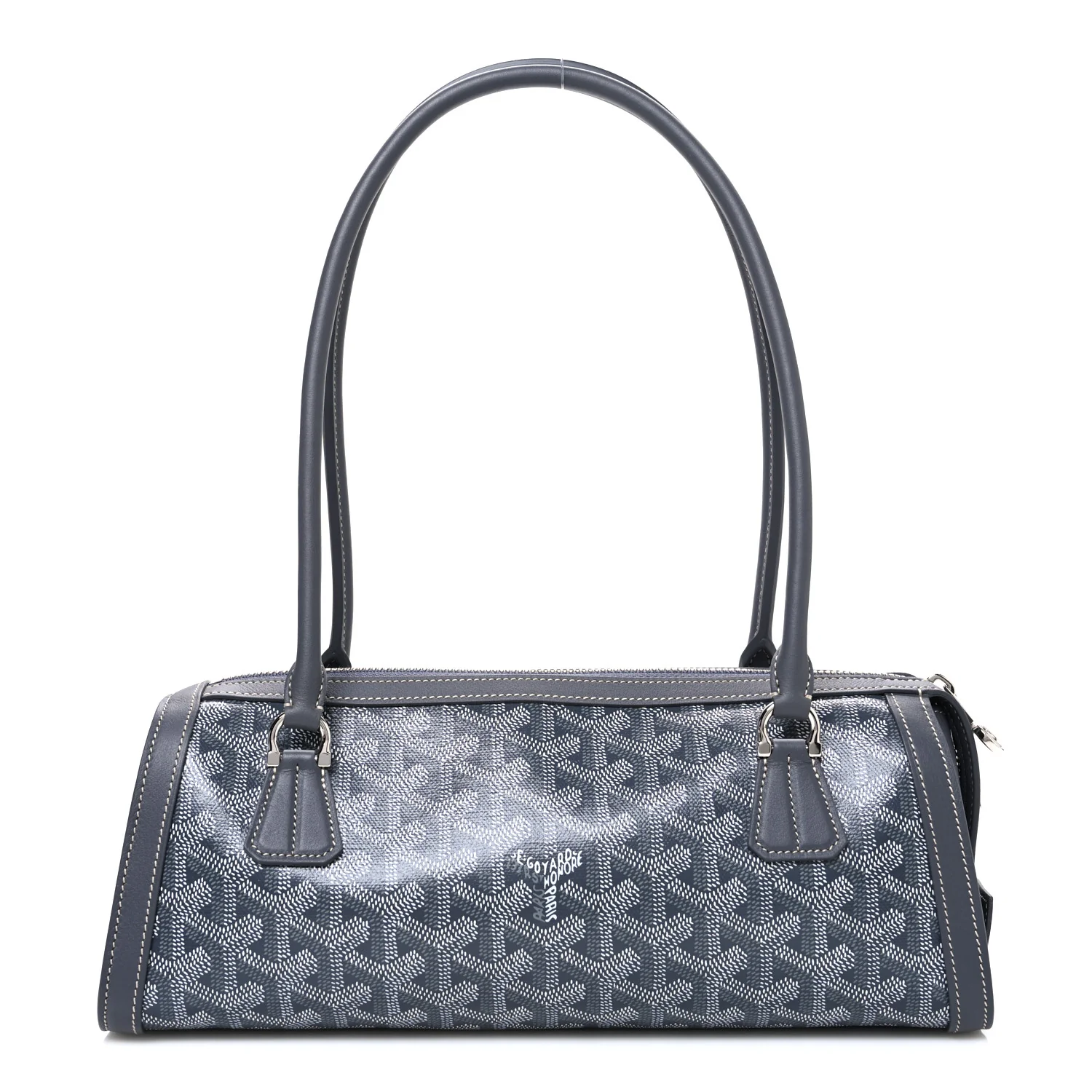 Goyardine Bonbonniere Bag Grey