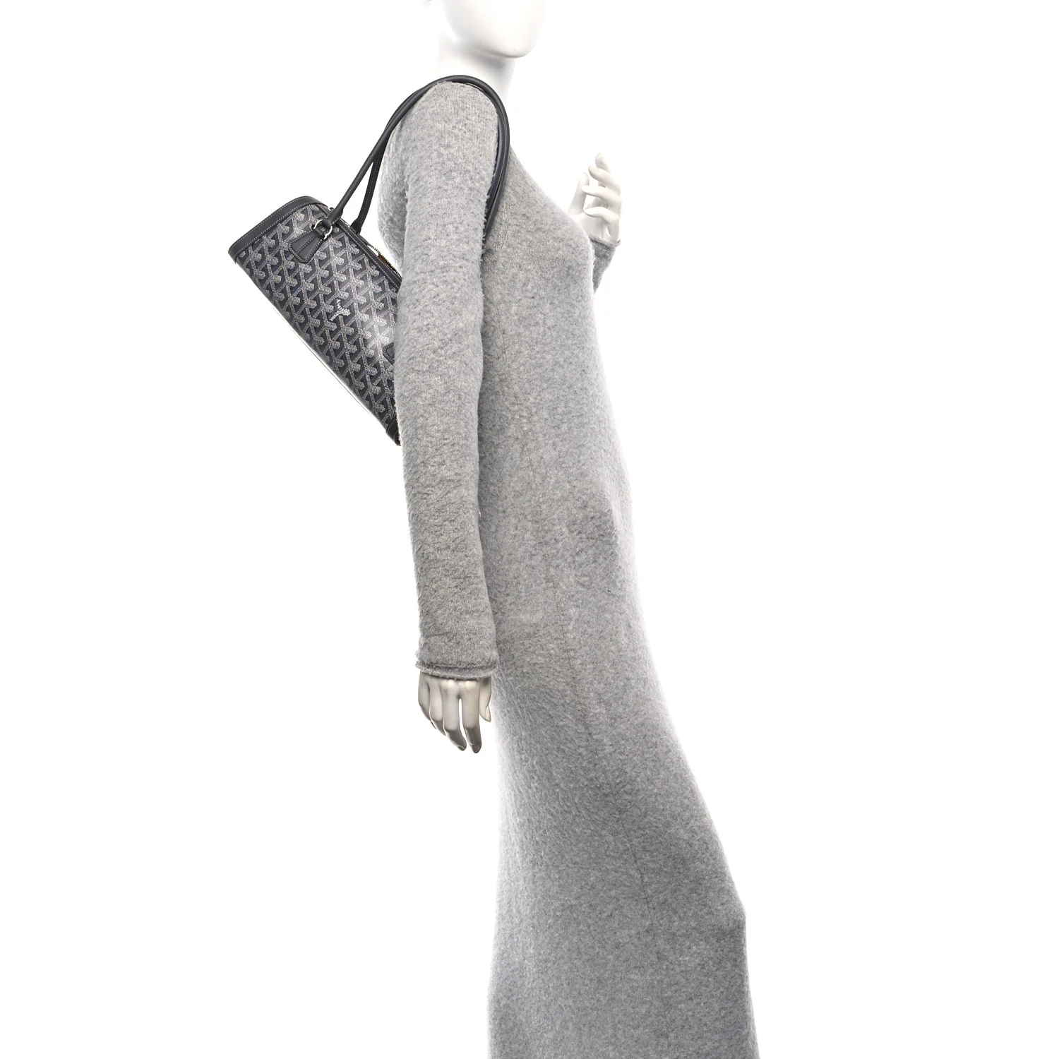 Goyardine Bonbonniere Bag Grey - Image 2