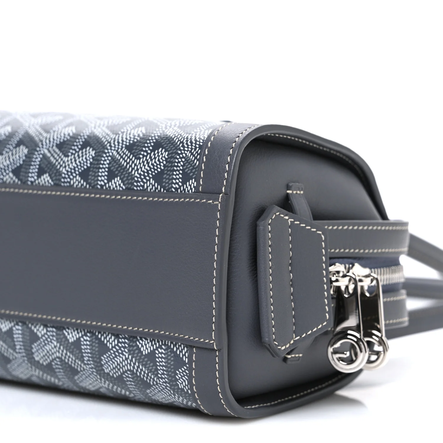 Goyardine Bonbonniere Bag Grey - Image 9