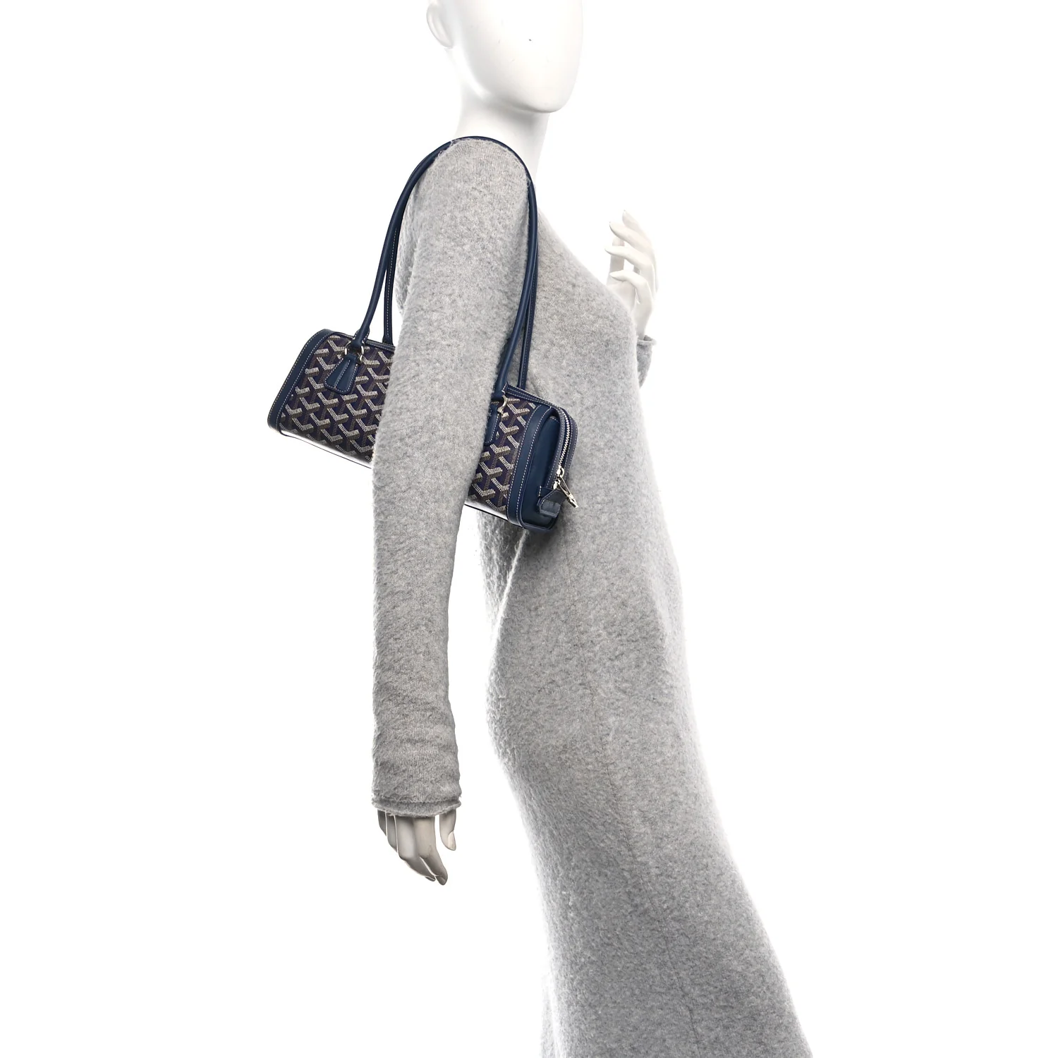 Goyardine Bonbonniere Bag Navy - Image 2